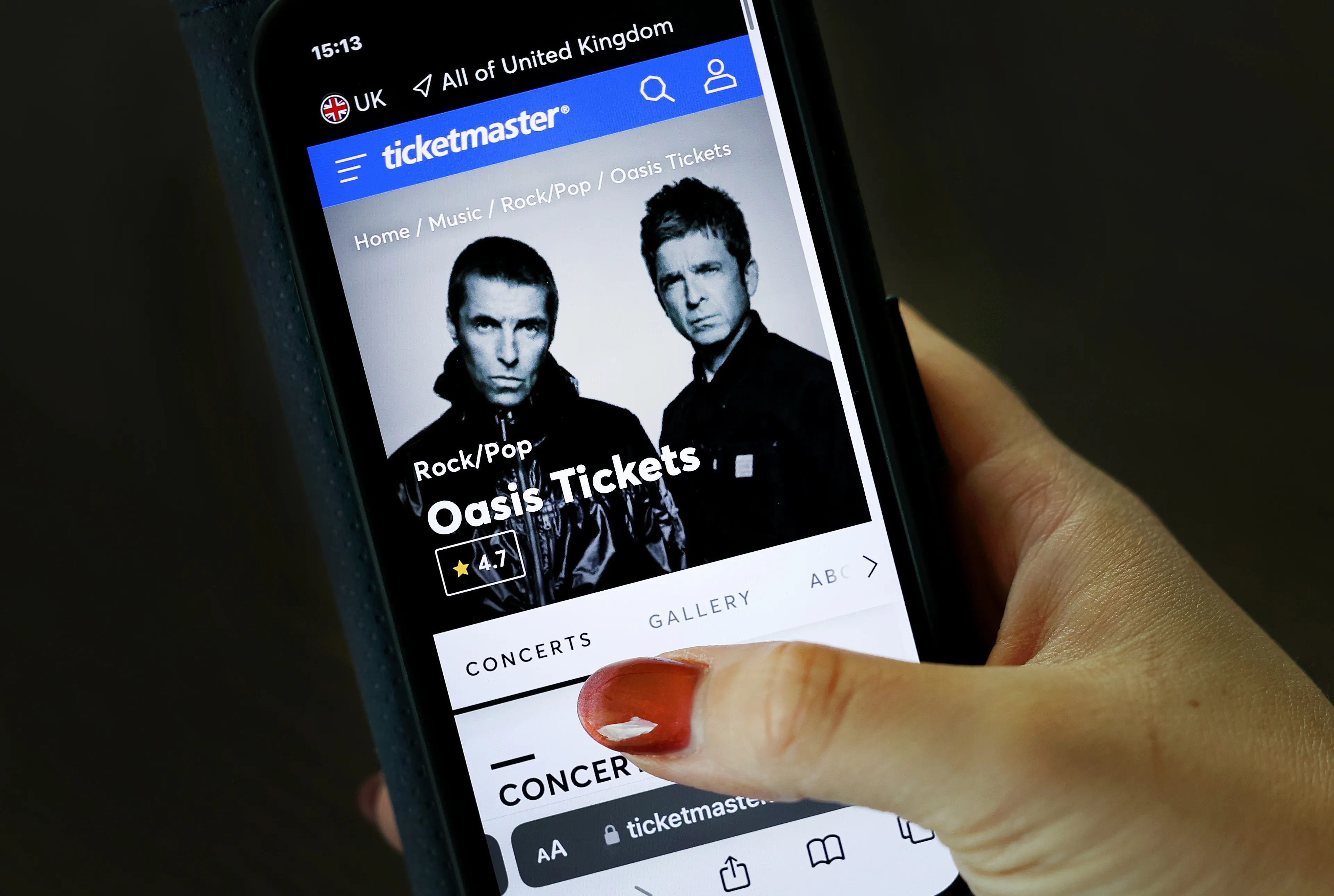 Ticketmaster annuleert 50.000 Oasis-kaarten, tickets opnieuw in de verkoop