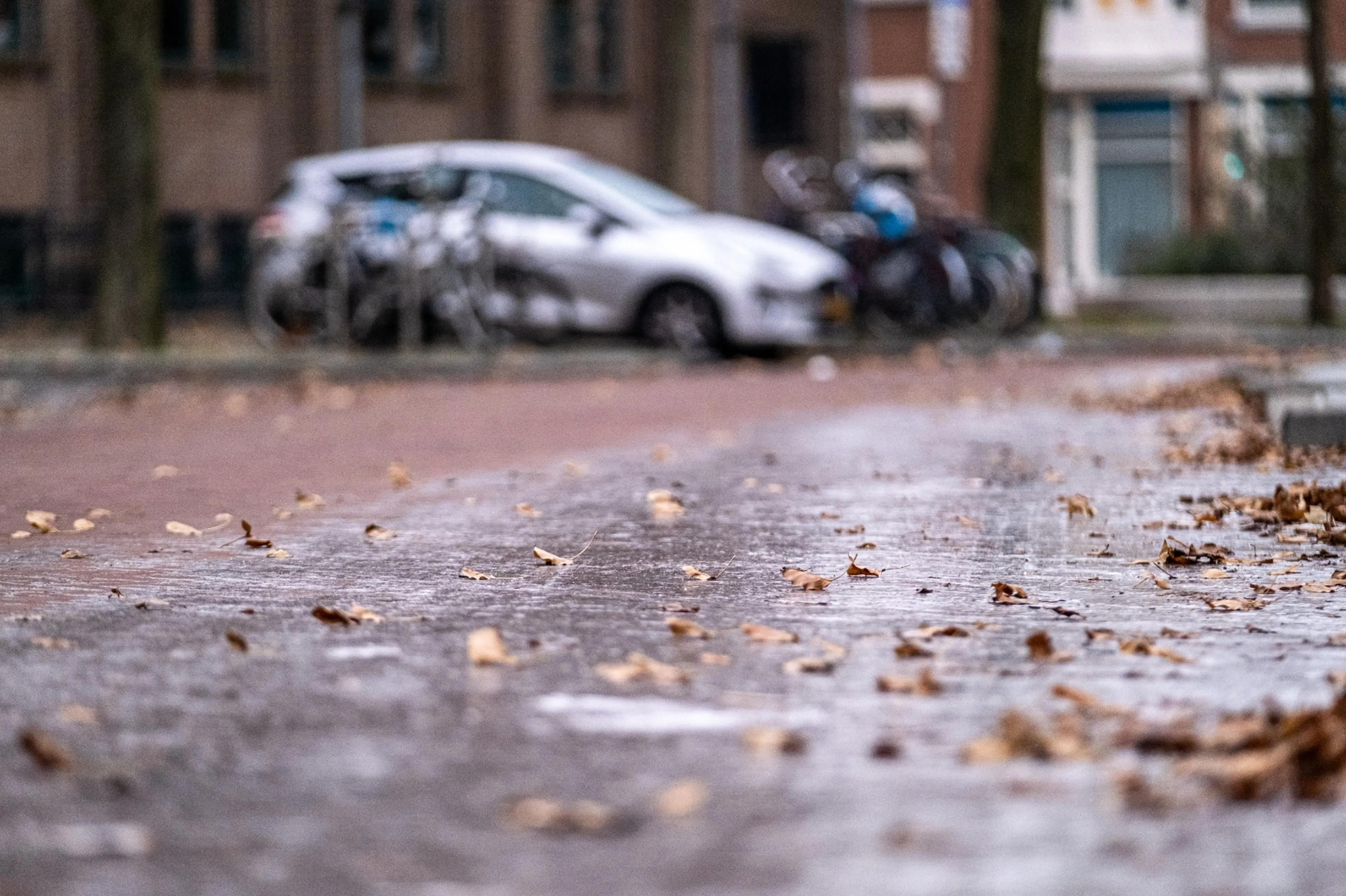 Code oranje in vier provincies om gladheid door ijzel