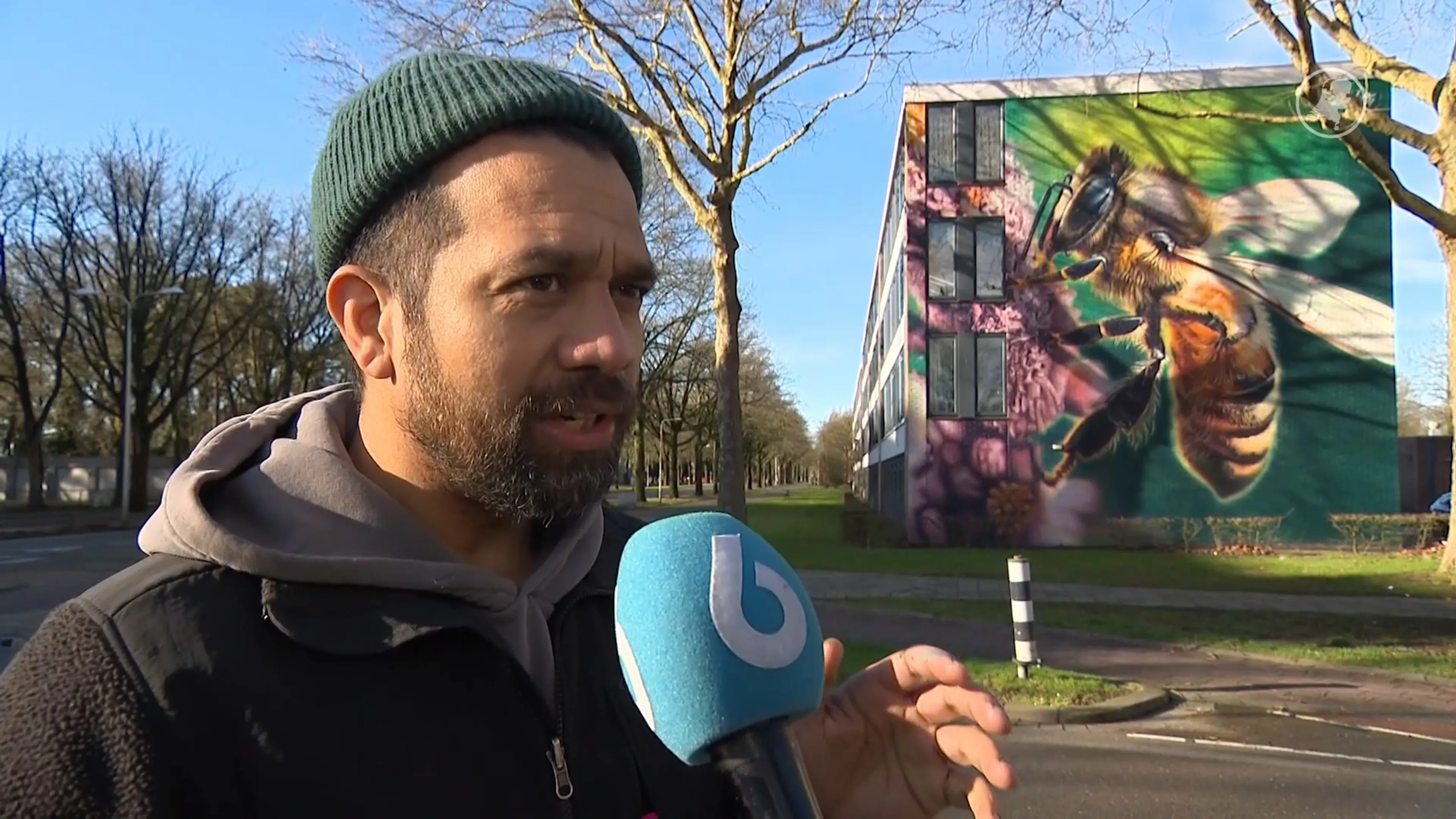 Mooiste muurschildering van de wereld kan in Nederland hangen