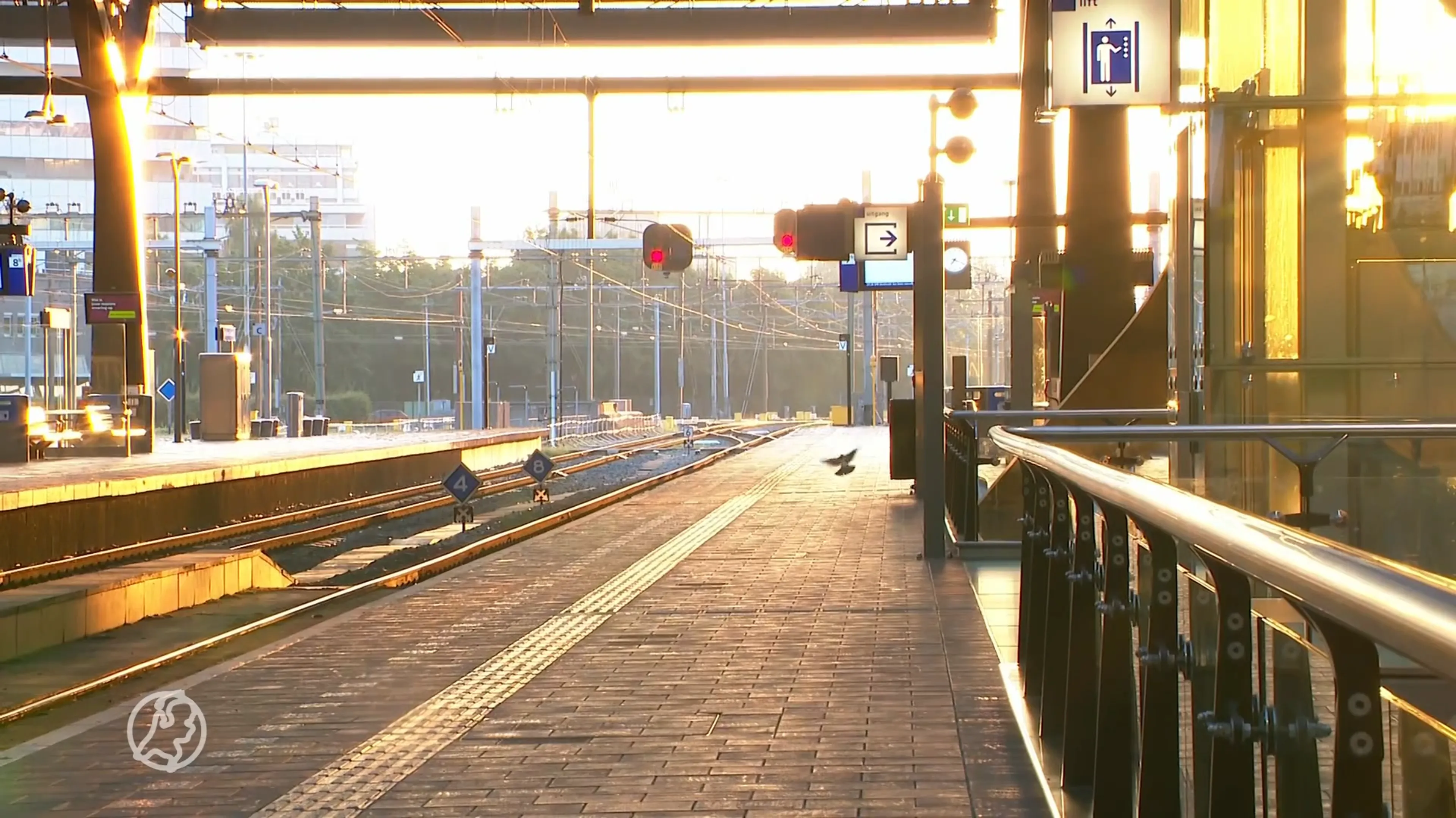 Geen treinverkeer in zuidwesten van het land door staking ProRail
