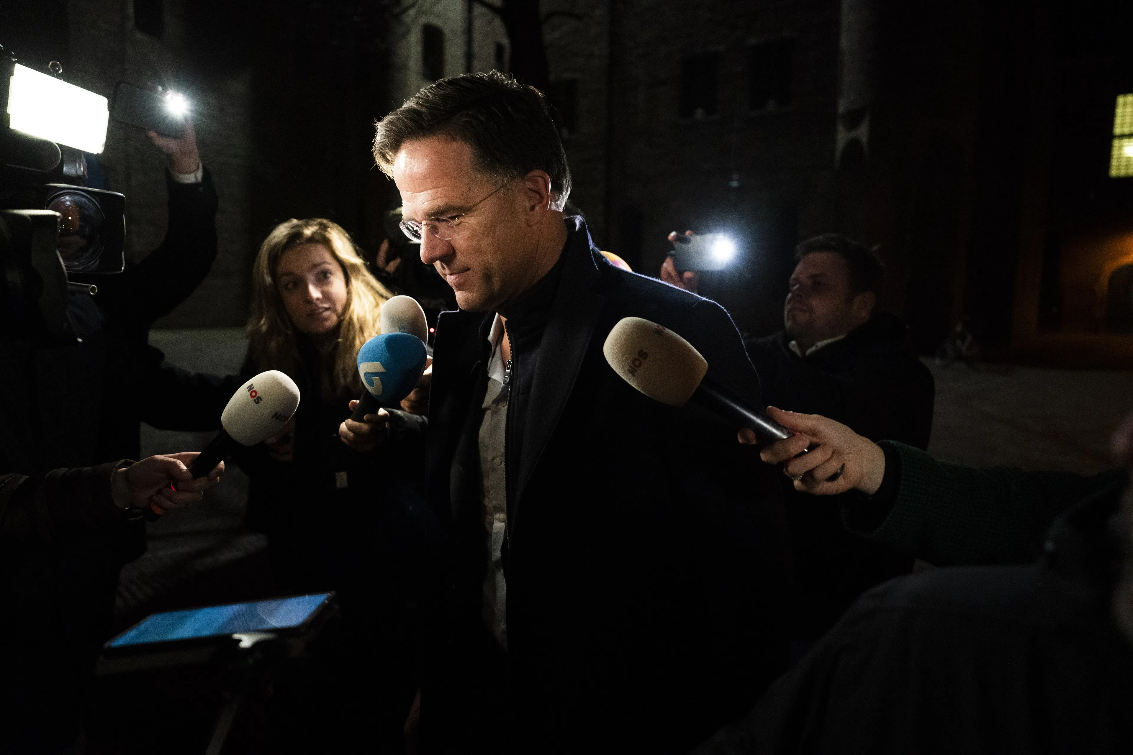 Rutte na afloop van tweede kabinetsberaad: 'Ik dénk dat we hieruit kunnen komen'