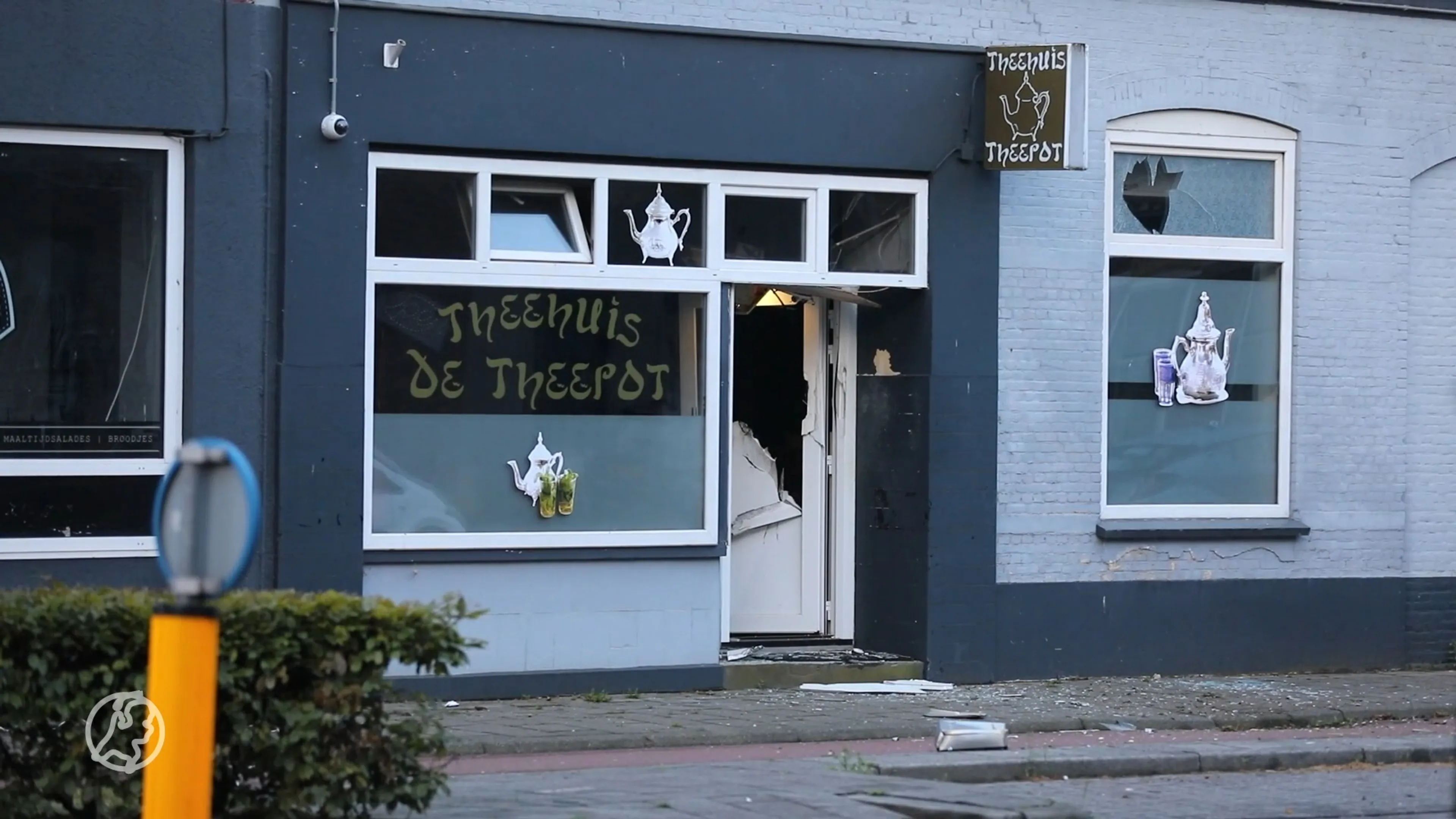 Explosie bij theehuis Bergen op Zoom waar eerder dodelijke schietpartij was