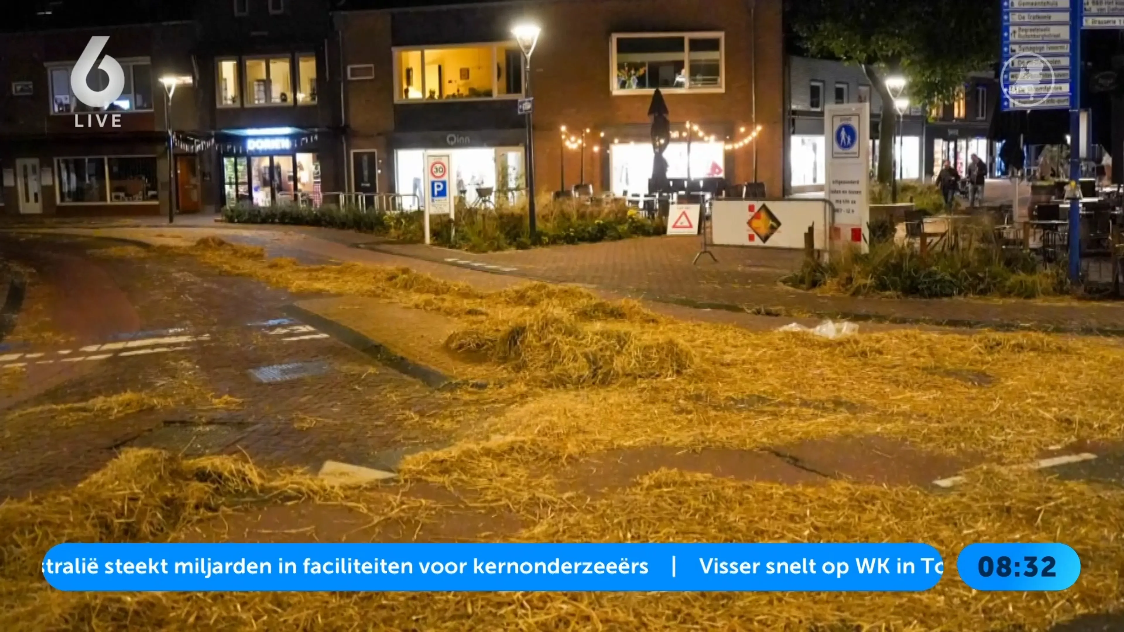 Wegen Dalfsen onder laagje stro dood optreden Normaal