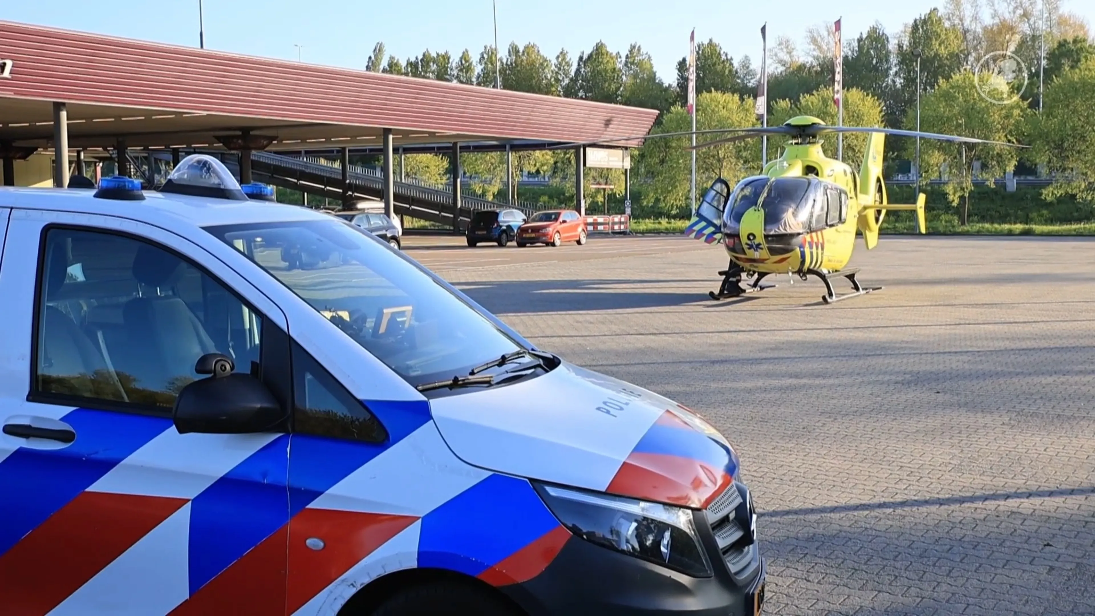 Steekpartij in AZC Delft: hulpdiensten massaal uitgerukt