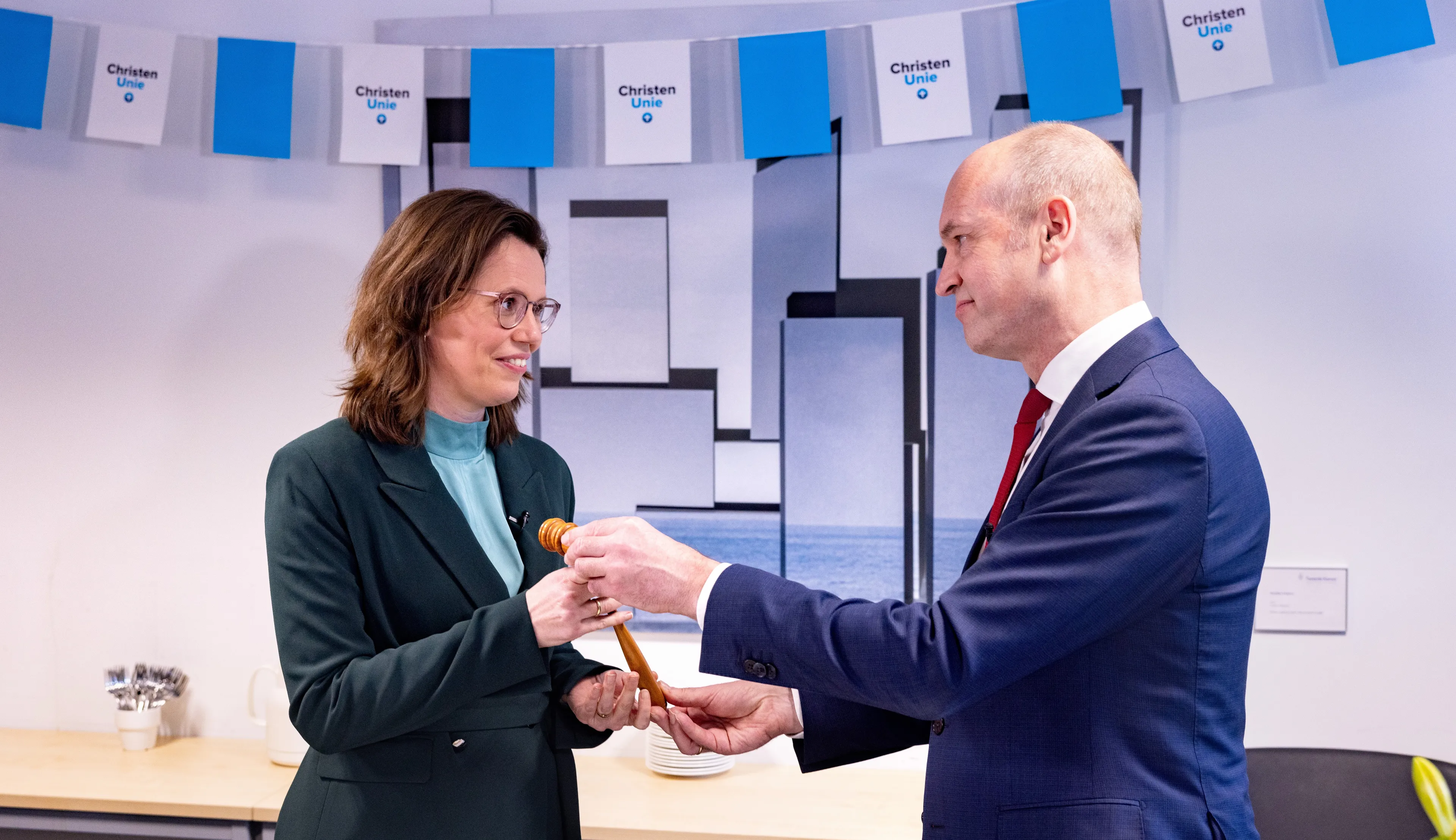 ChristenUnie presenteert nieuwe fractievoorzitter Bikker: 'Hier voor u staat Mirjam'