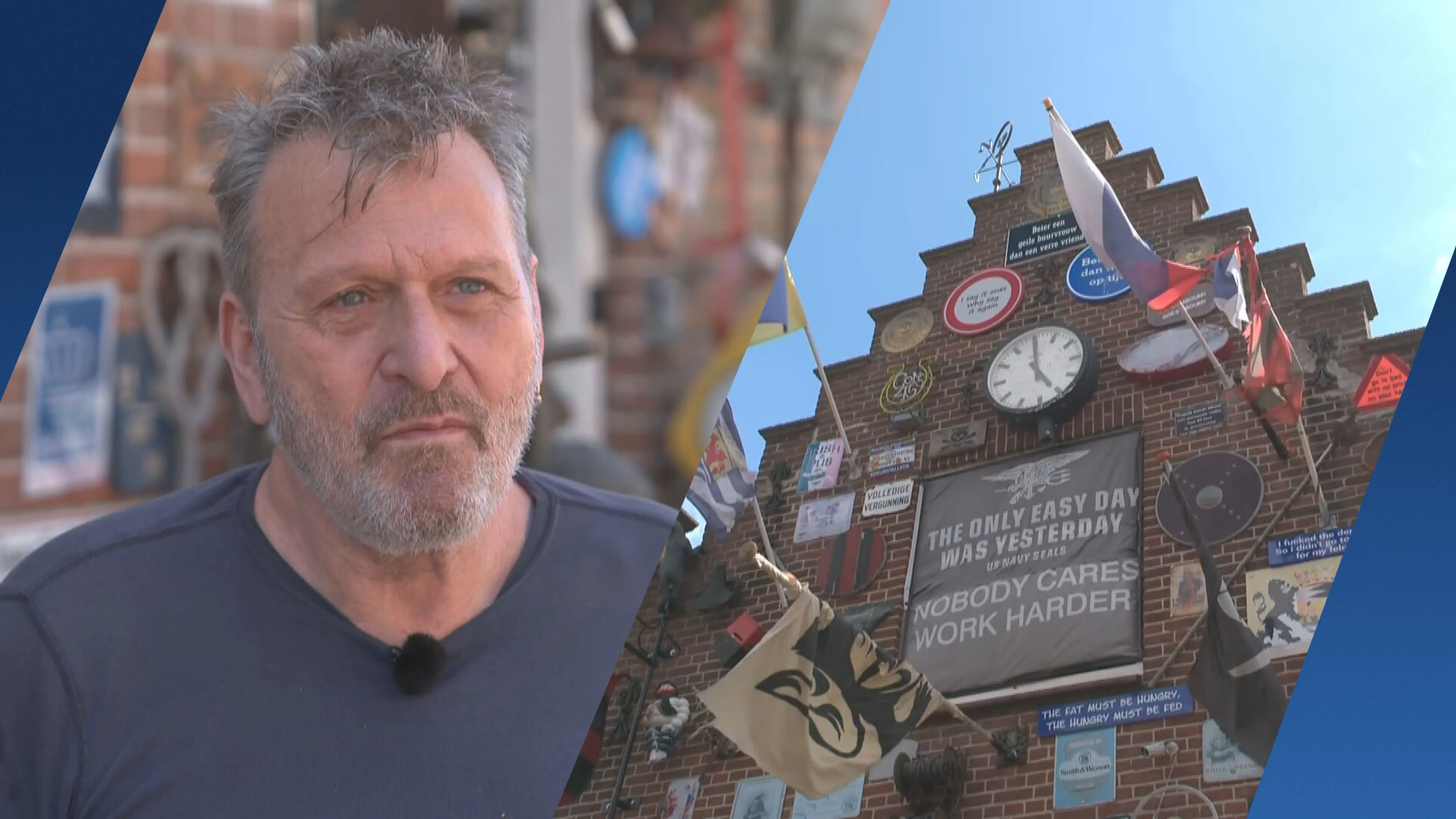 Om deze bonte gevel riskeert Frank uit Zierikzee 40.000 euro