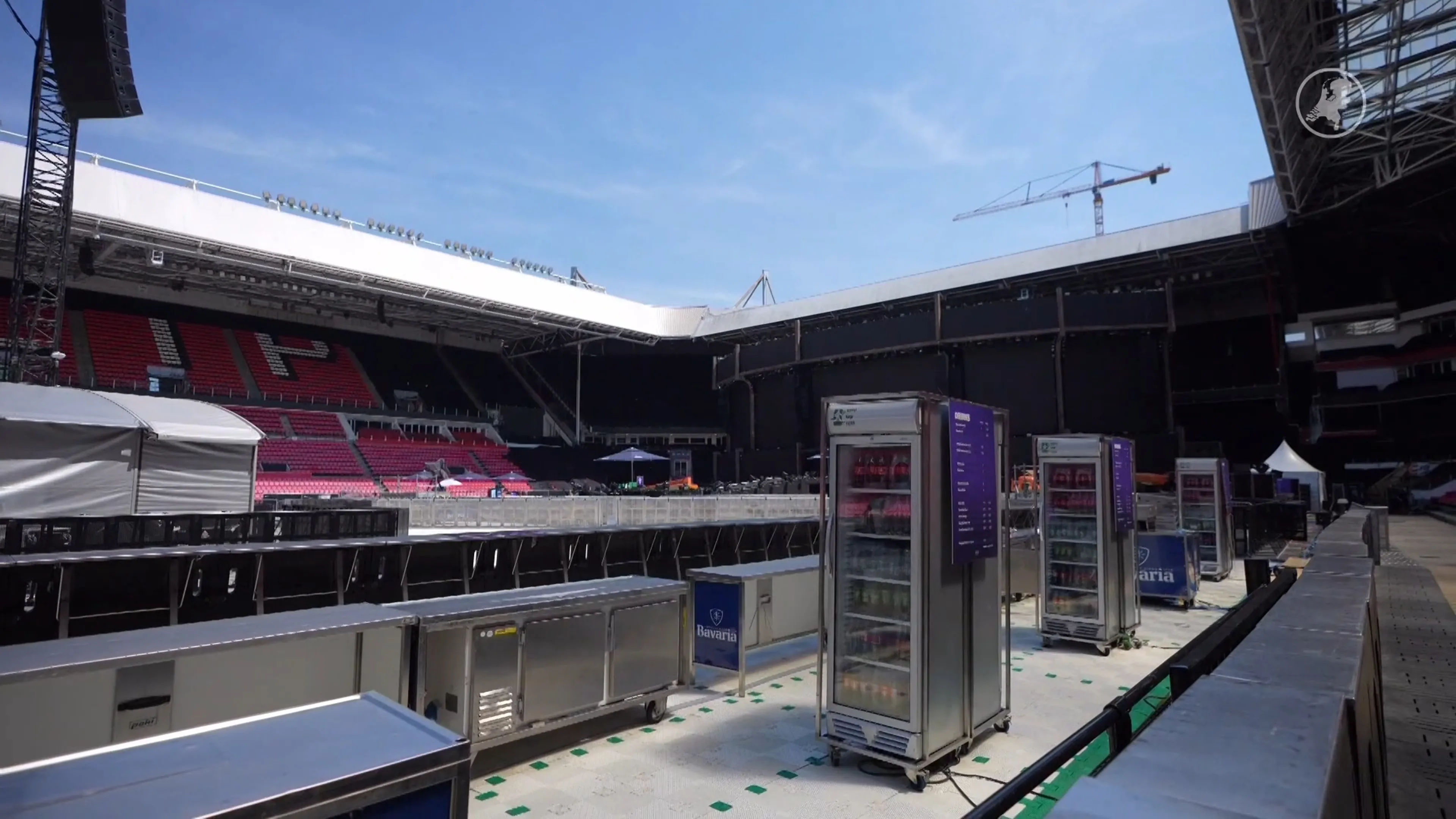 Festival in Philips Stadion afgelast door code rood en extreme hitte
