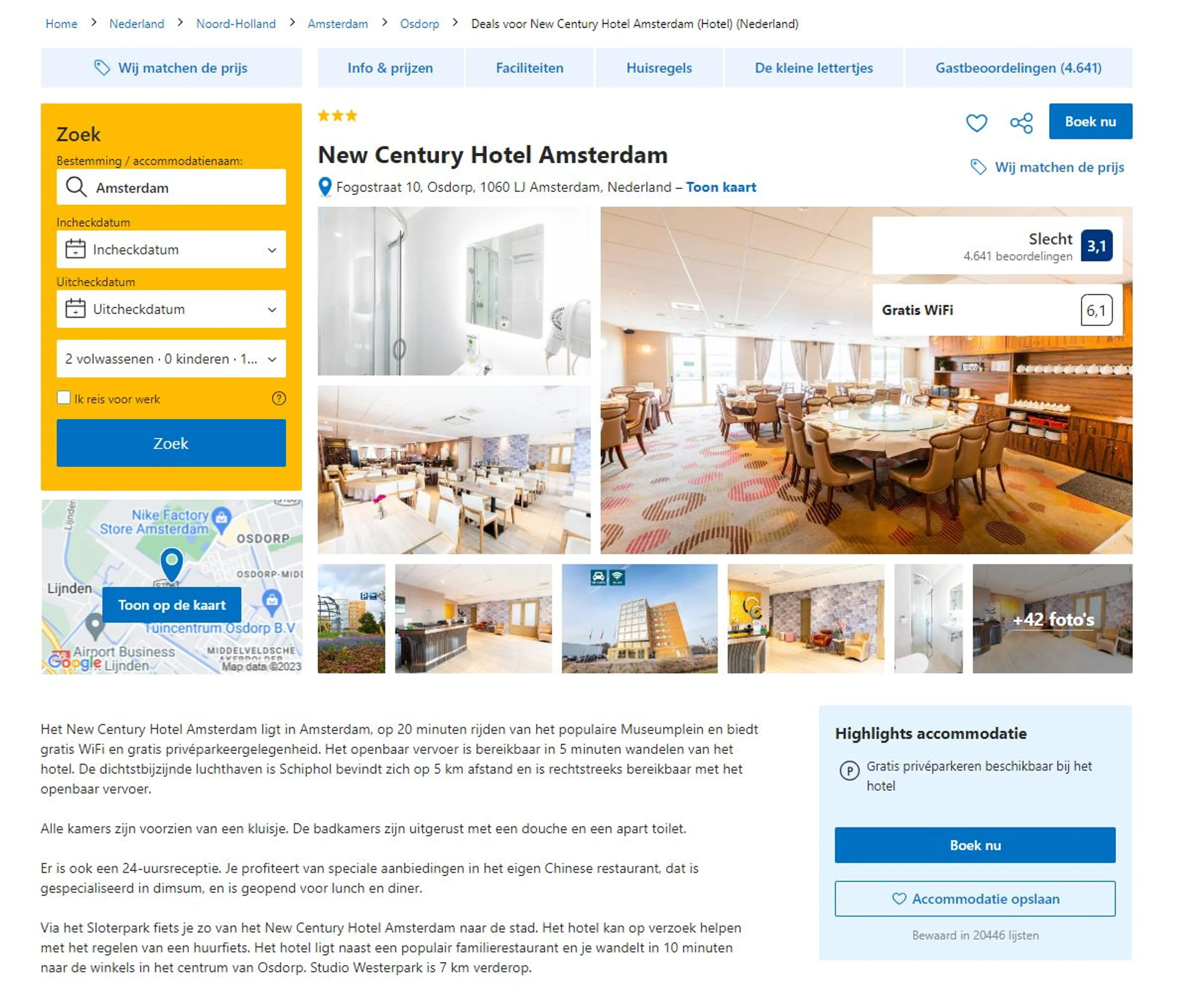 Dit hotel vol bedwantsen, schimmel en bloedvlekken is het slechtste hotel van Amsterdam