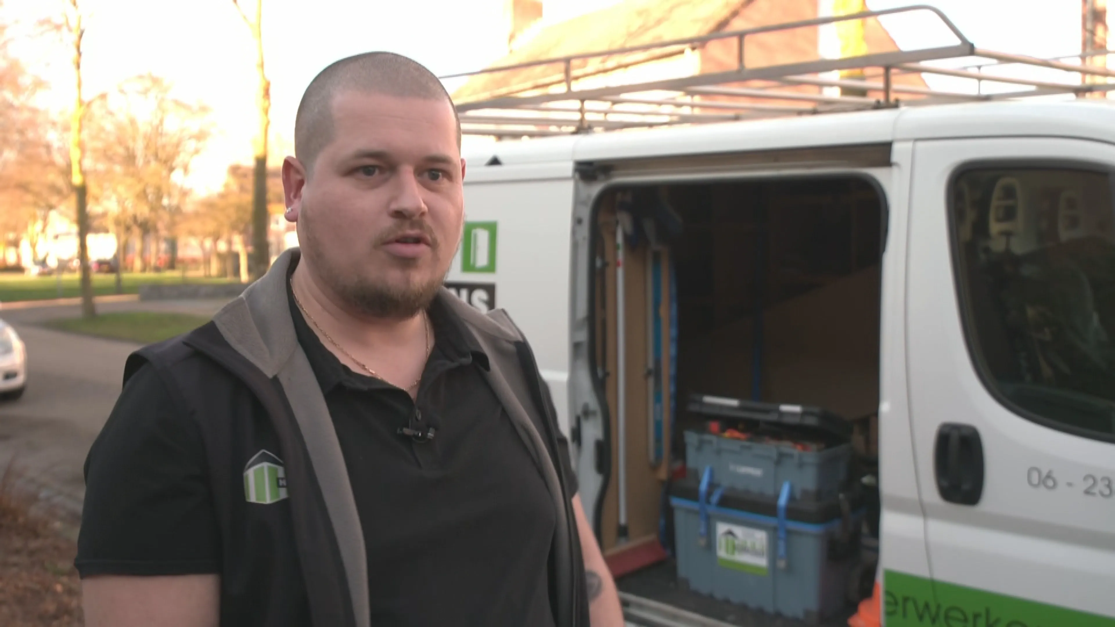 Timmerman Patrick kan wel janken: werkbus twee keer gekraakt in één maand