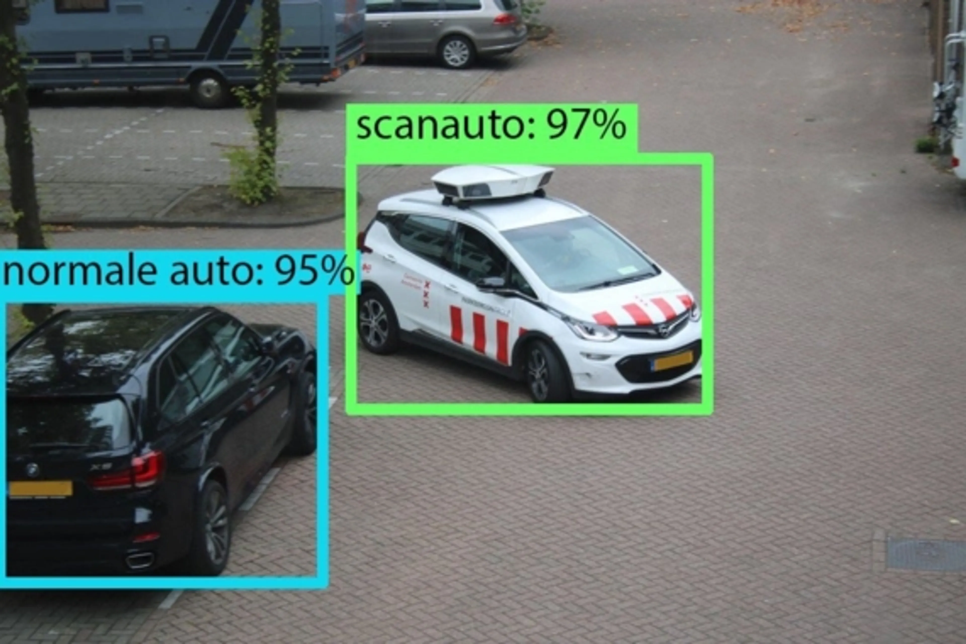 Nooit meer een parkeerboete: slimme dienst geeft seintje bij spotten scanauto