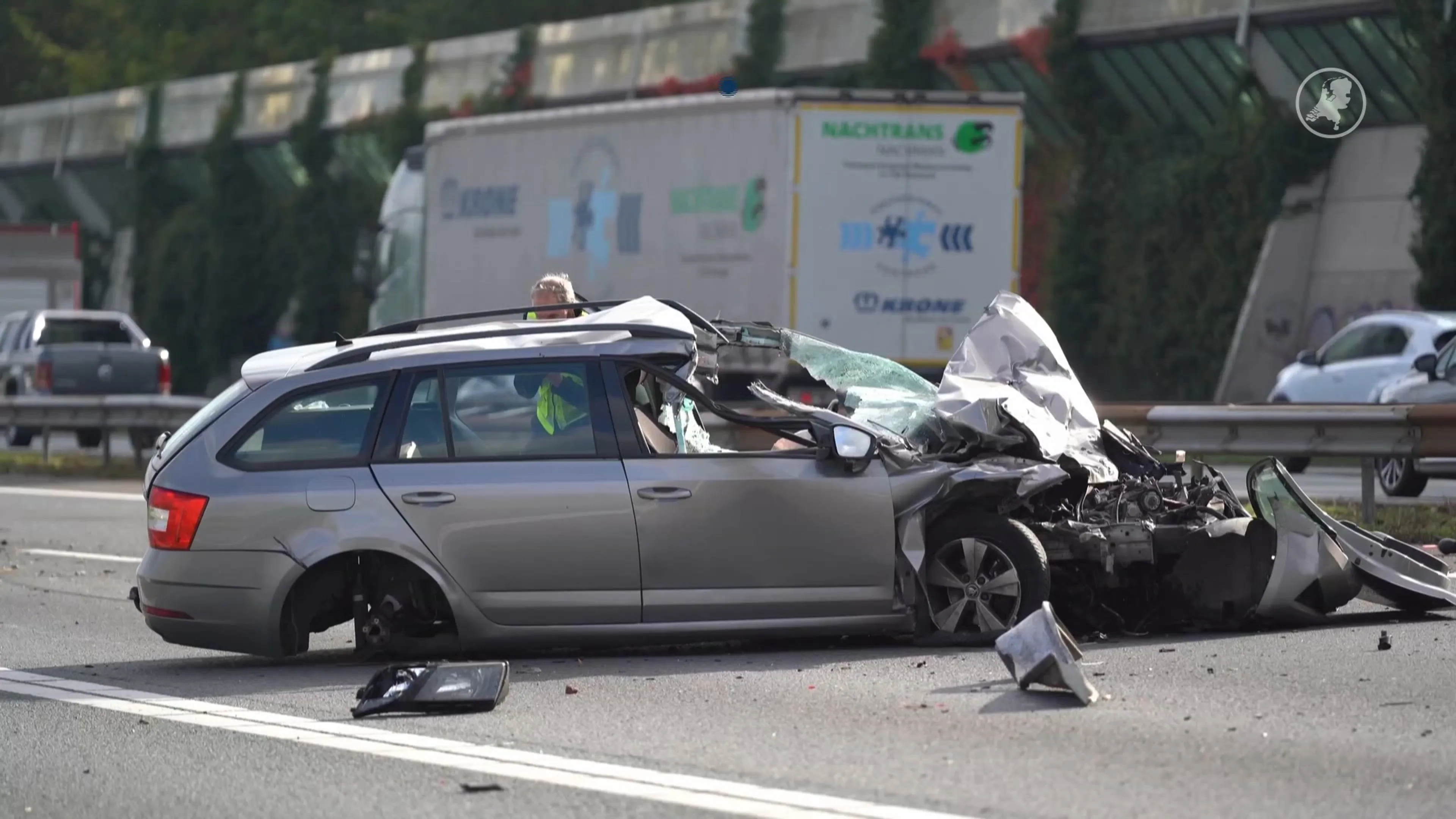 Dode door verkeersongeluk op A15 bij Tiel