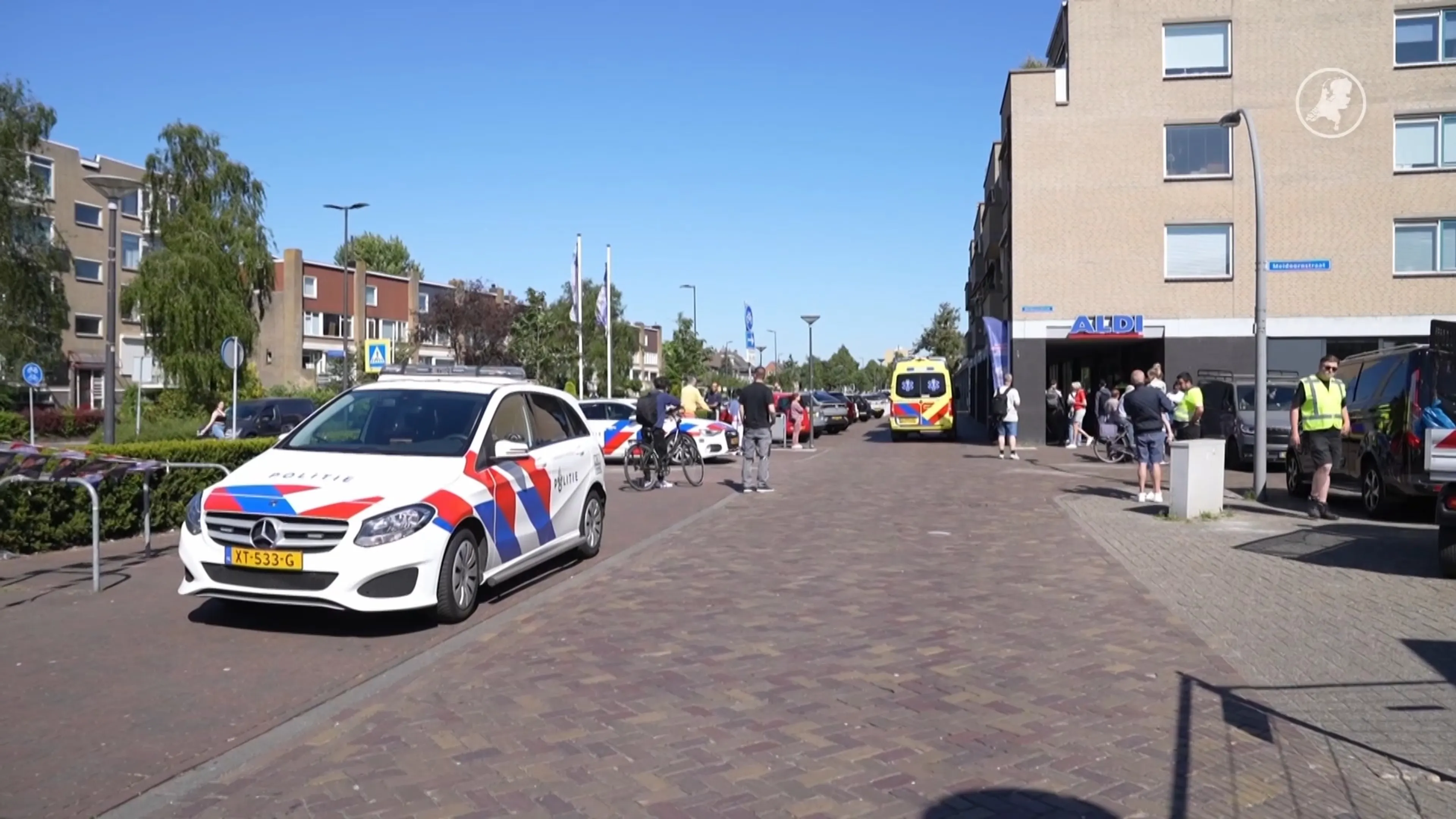 Aldi-medewerkster gewond bij steekpartij