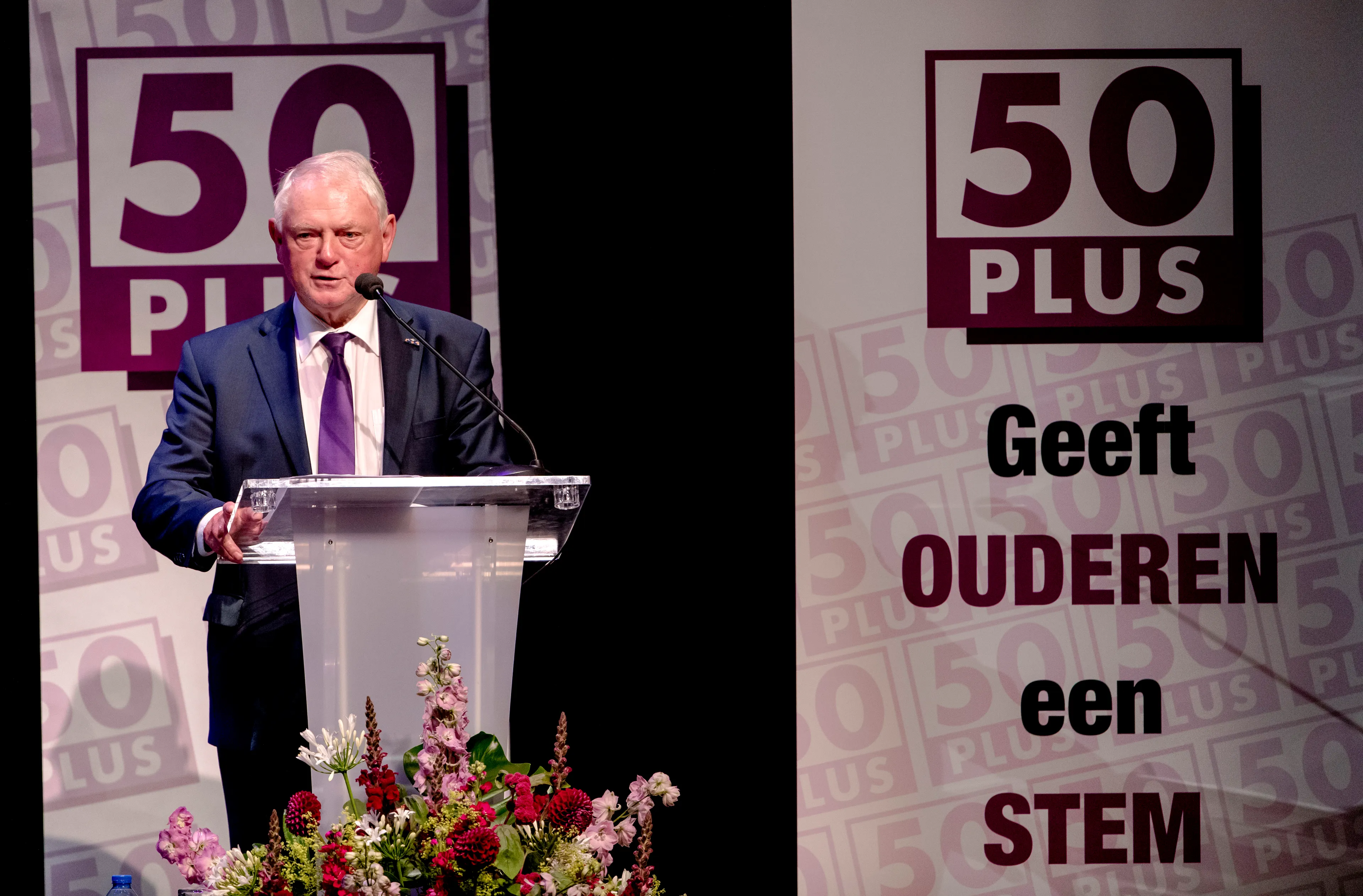 Oprichter Jan Nagel wil opnieuw partijvoorzitter van 50PLUS worden