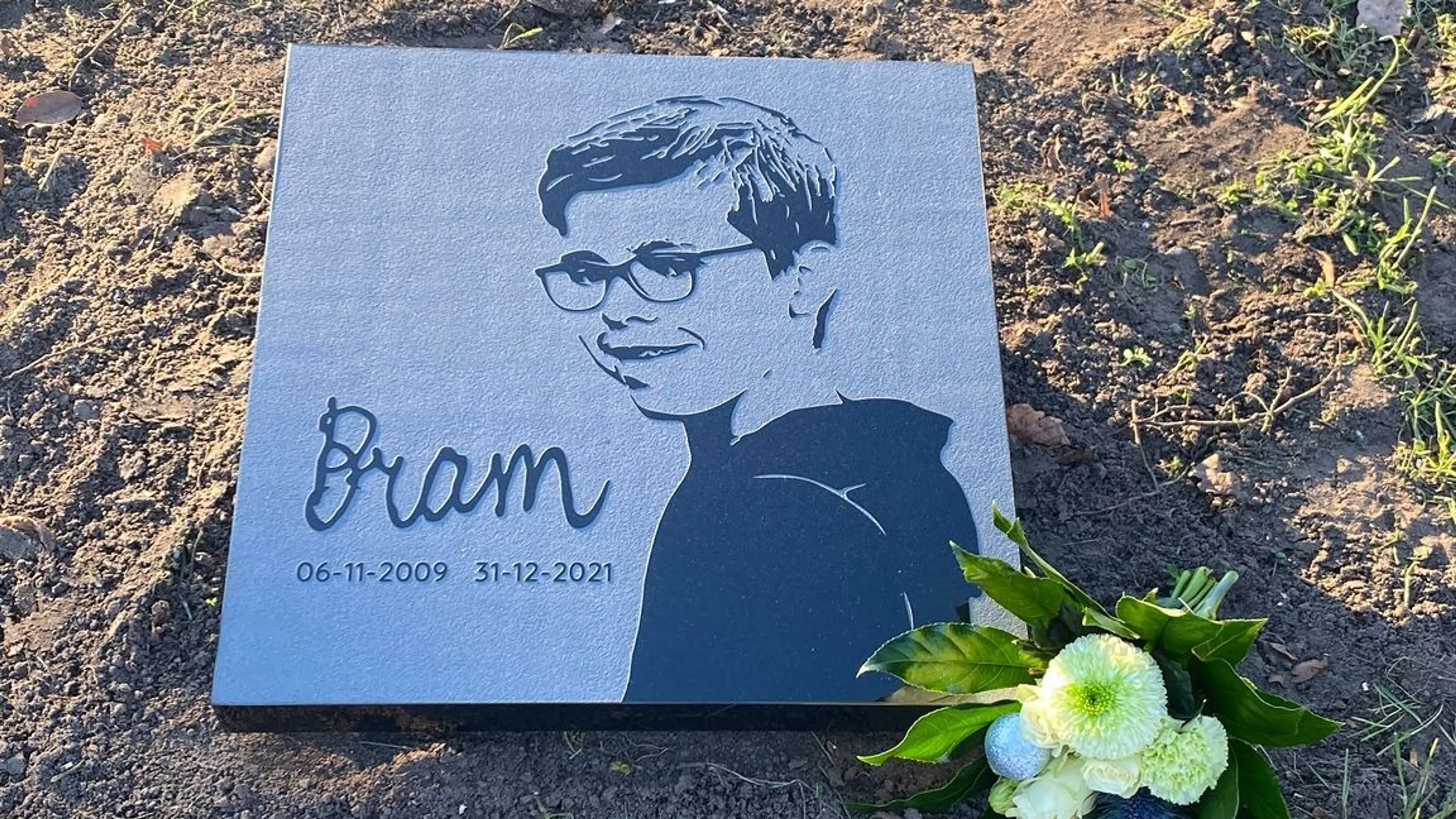 Monument voor slachtoffer Bram (12) na klaphamerdrama Haaksbergen: 'Beladen dag'