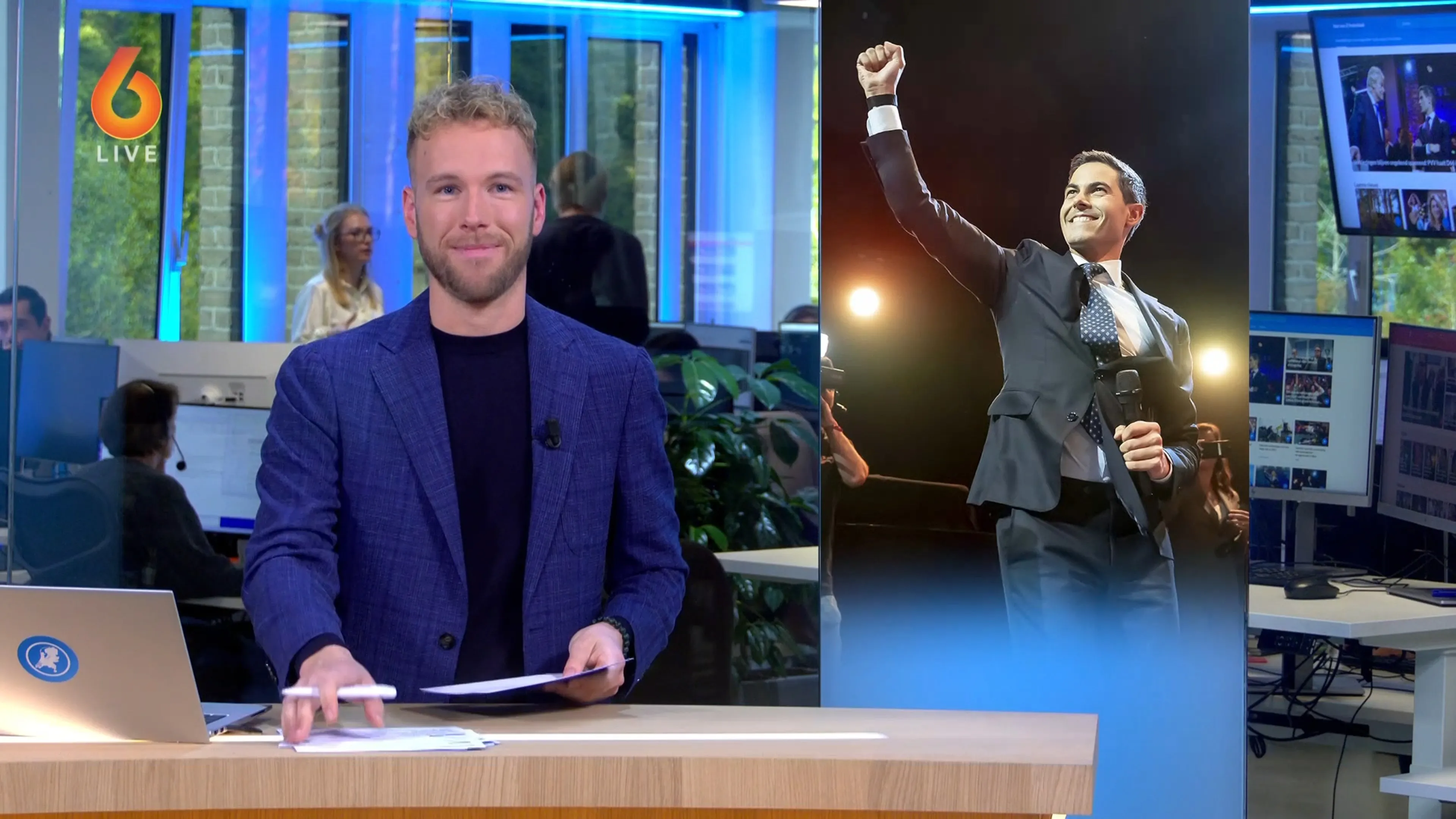 Jetten wacht gespannen op de definitieve verkiezingsuitslag