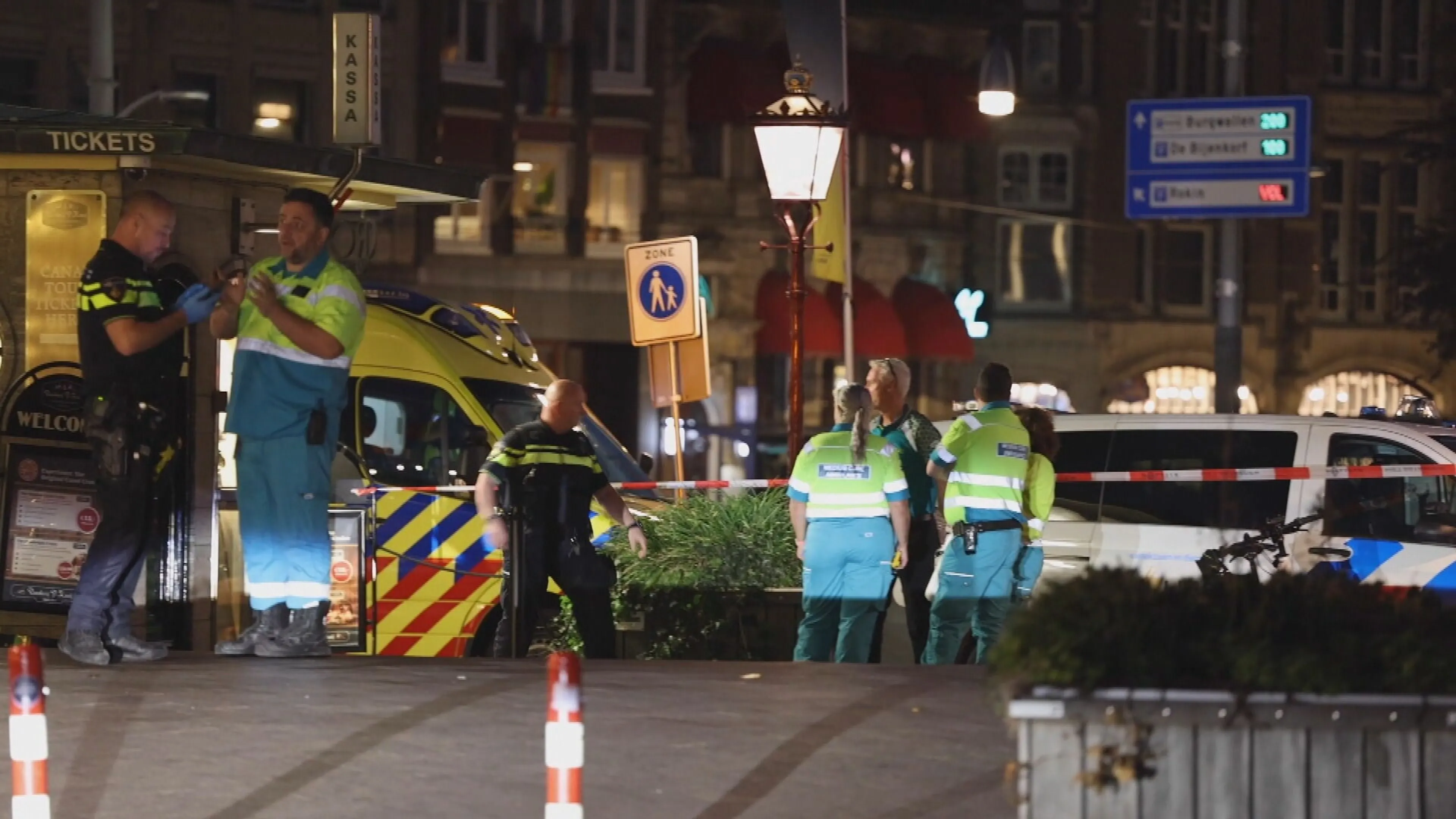 Twee gewonden bij schietpartij in centrum Amsterdam