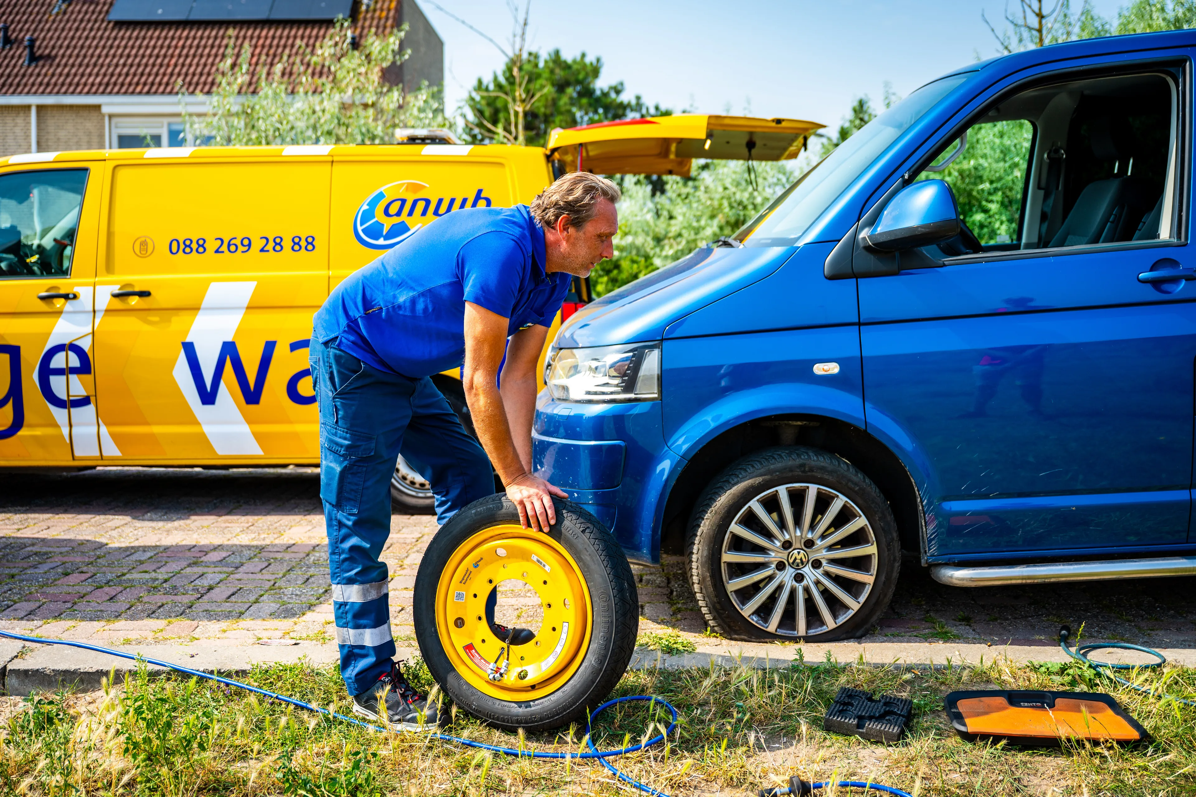 Wegenwacht ANWB draait op volle kracht vanwege extreme hitte