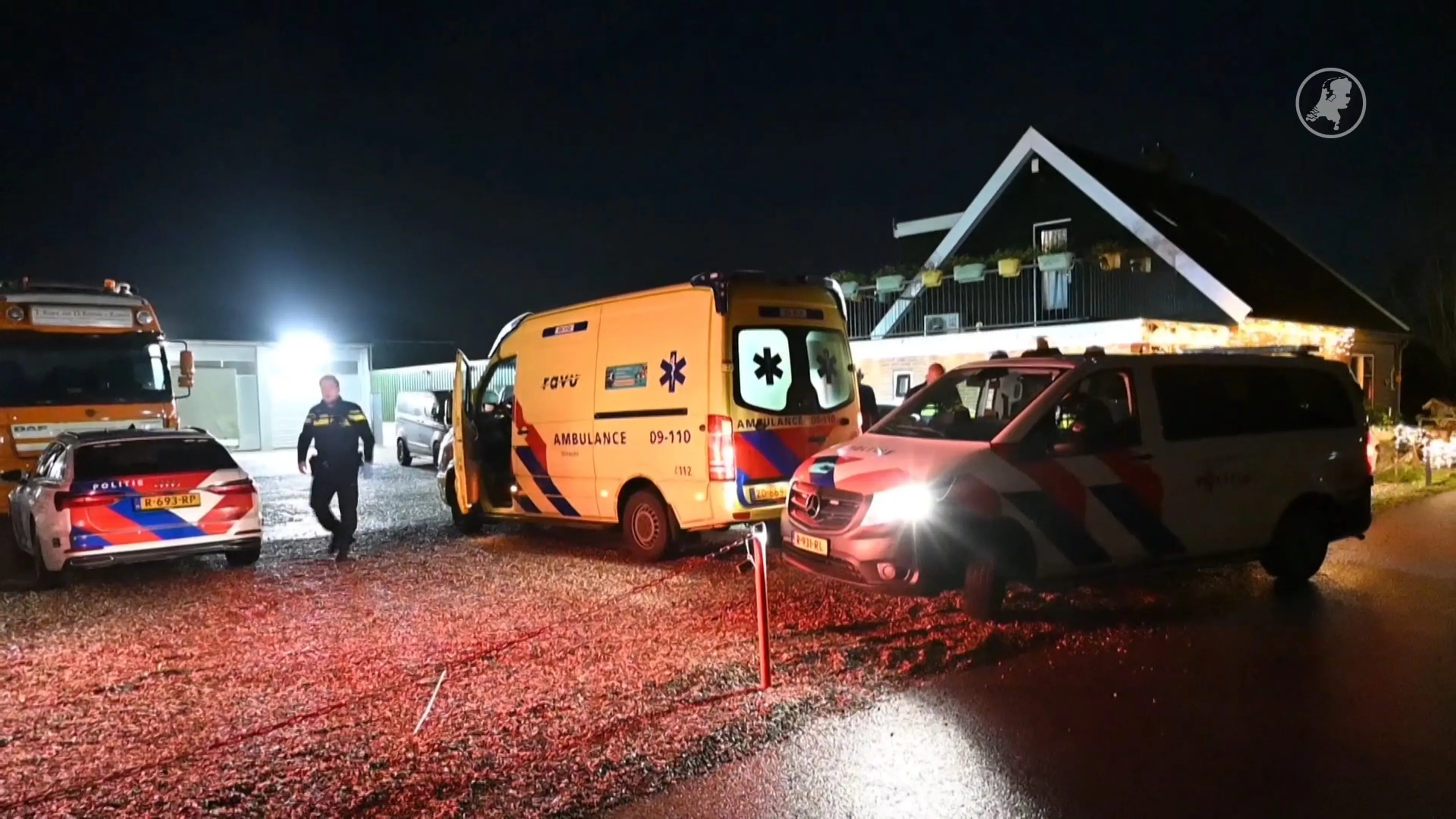 Meerdere gewonden bij woningoverval Lopik