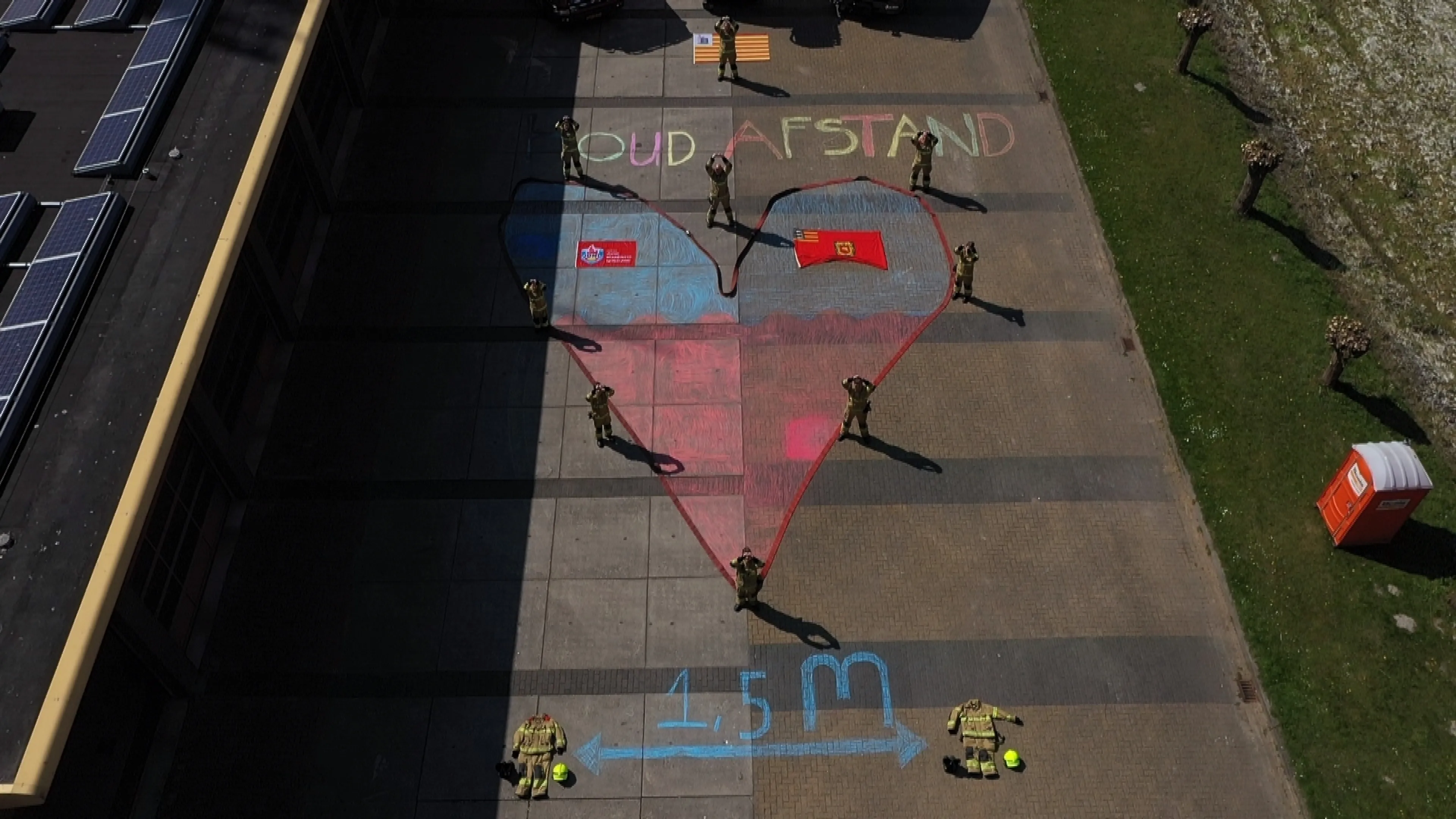 De Hart van Nederland-drone eindigt zijn reeks morgen boven IJsselstein