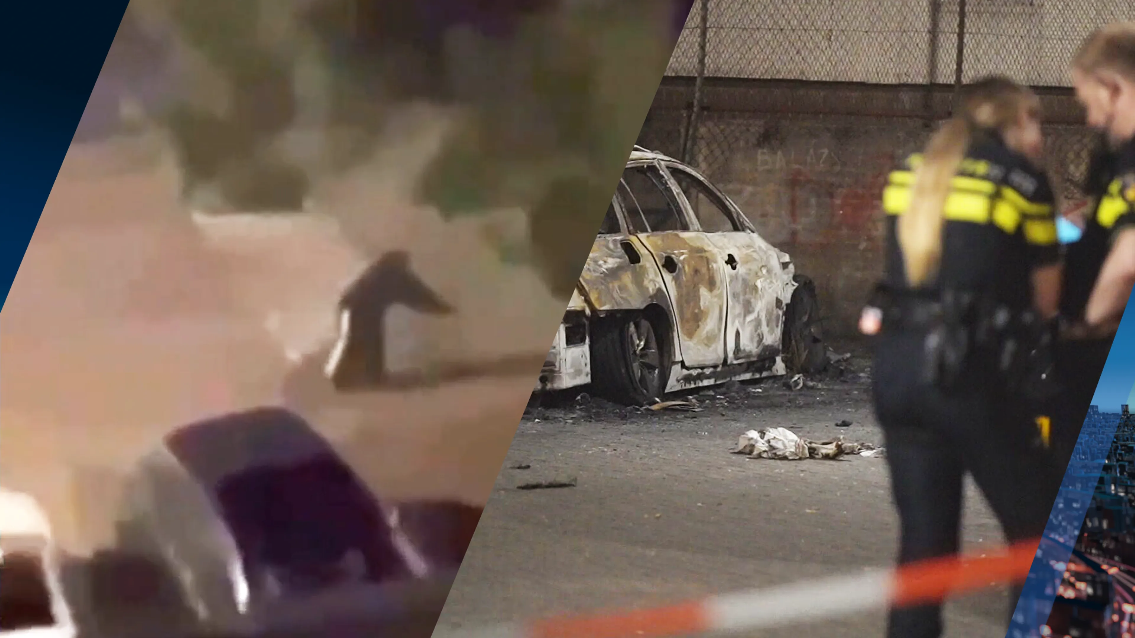 Man doodgeschoten in Rotterdam, beelden gaan rond op internet