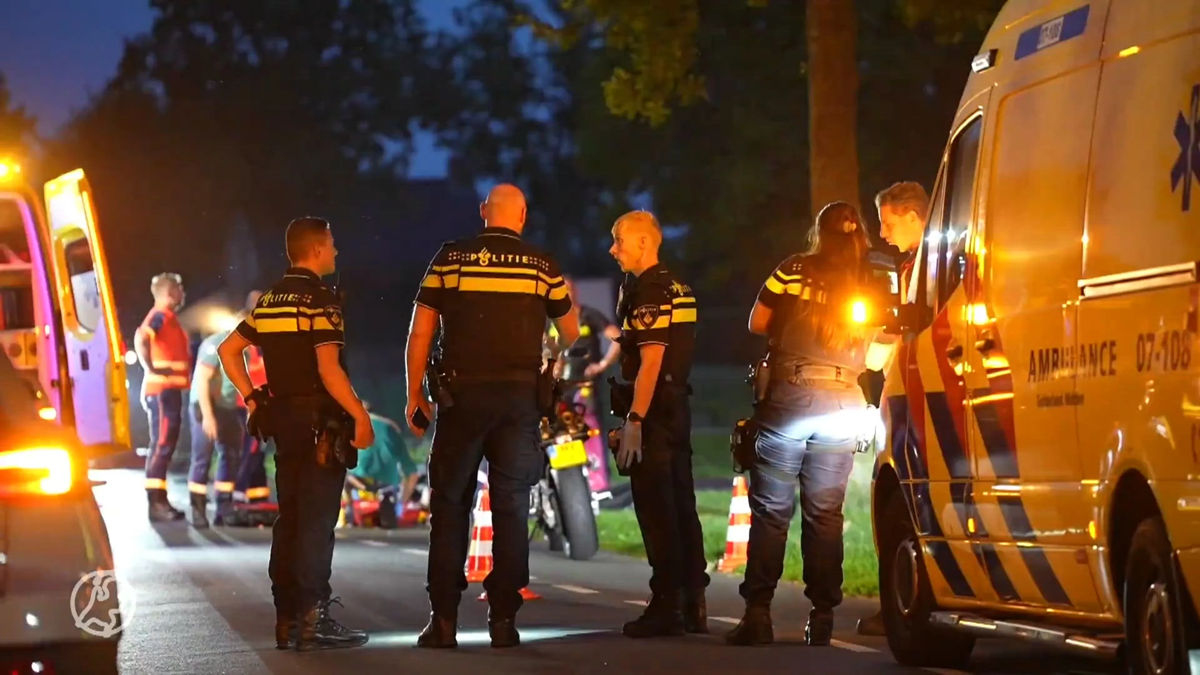 Wielrenner overleden na botsing met motor in Groessen