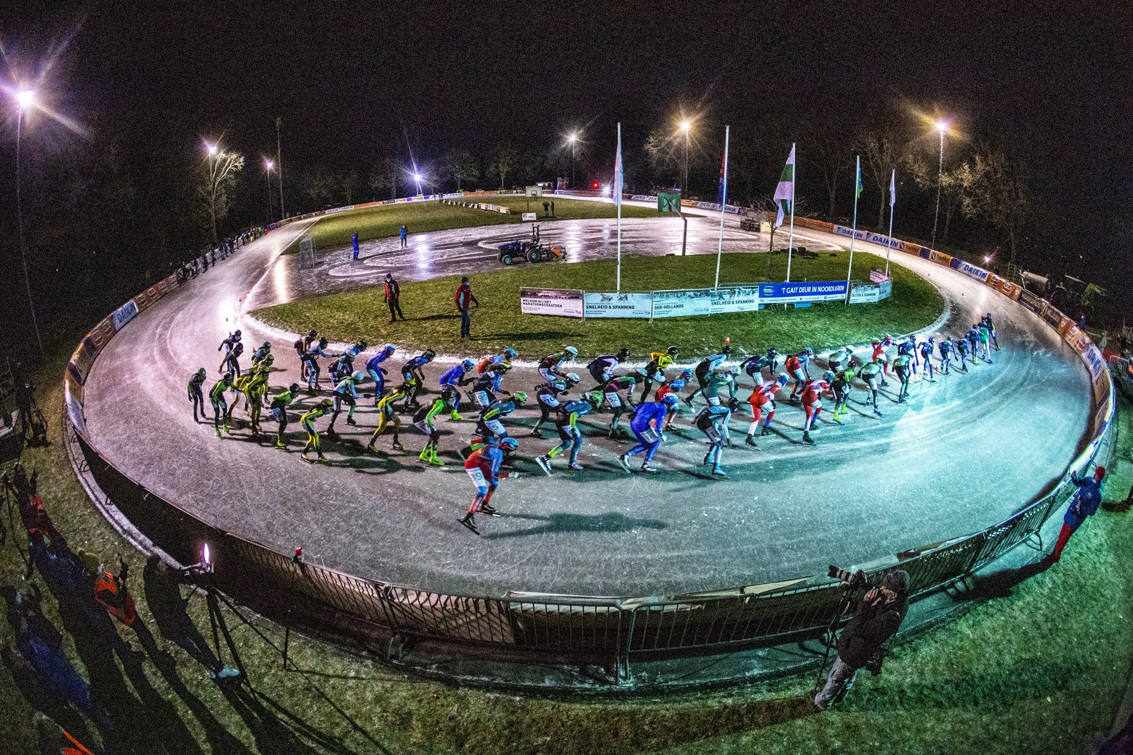 Natuurijsmarathon is hét kerstwonder van Noordlaren