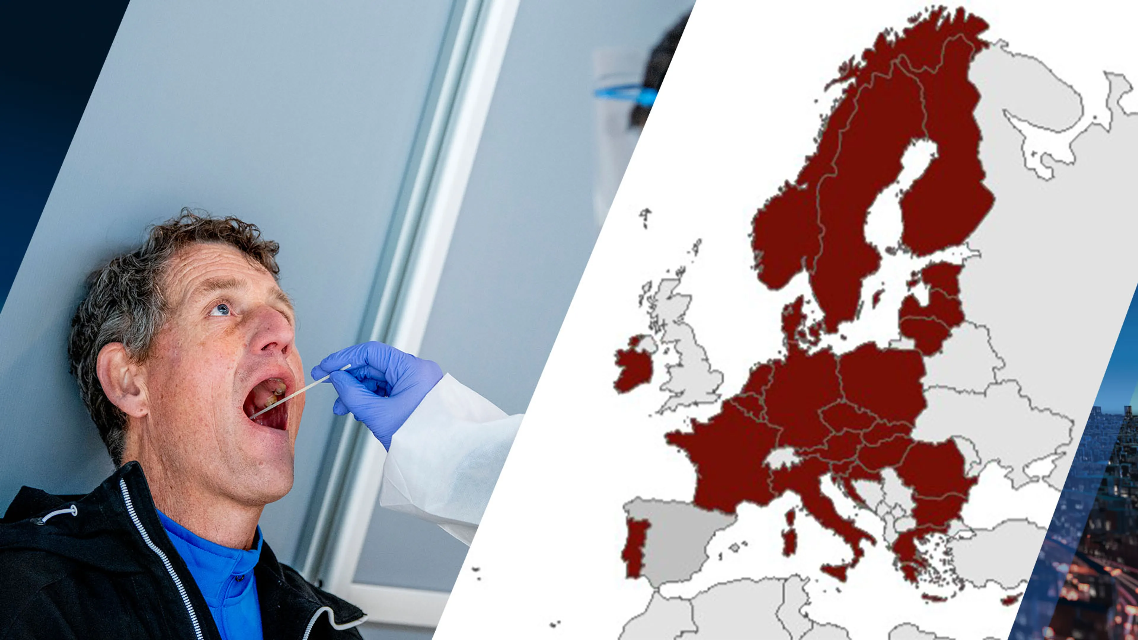 Nederland weer donkerrood op Europese kaart na flinke stijging aantal besmettingen