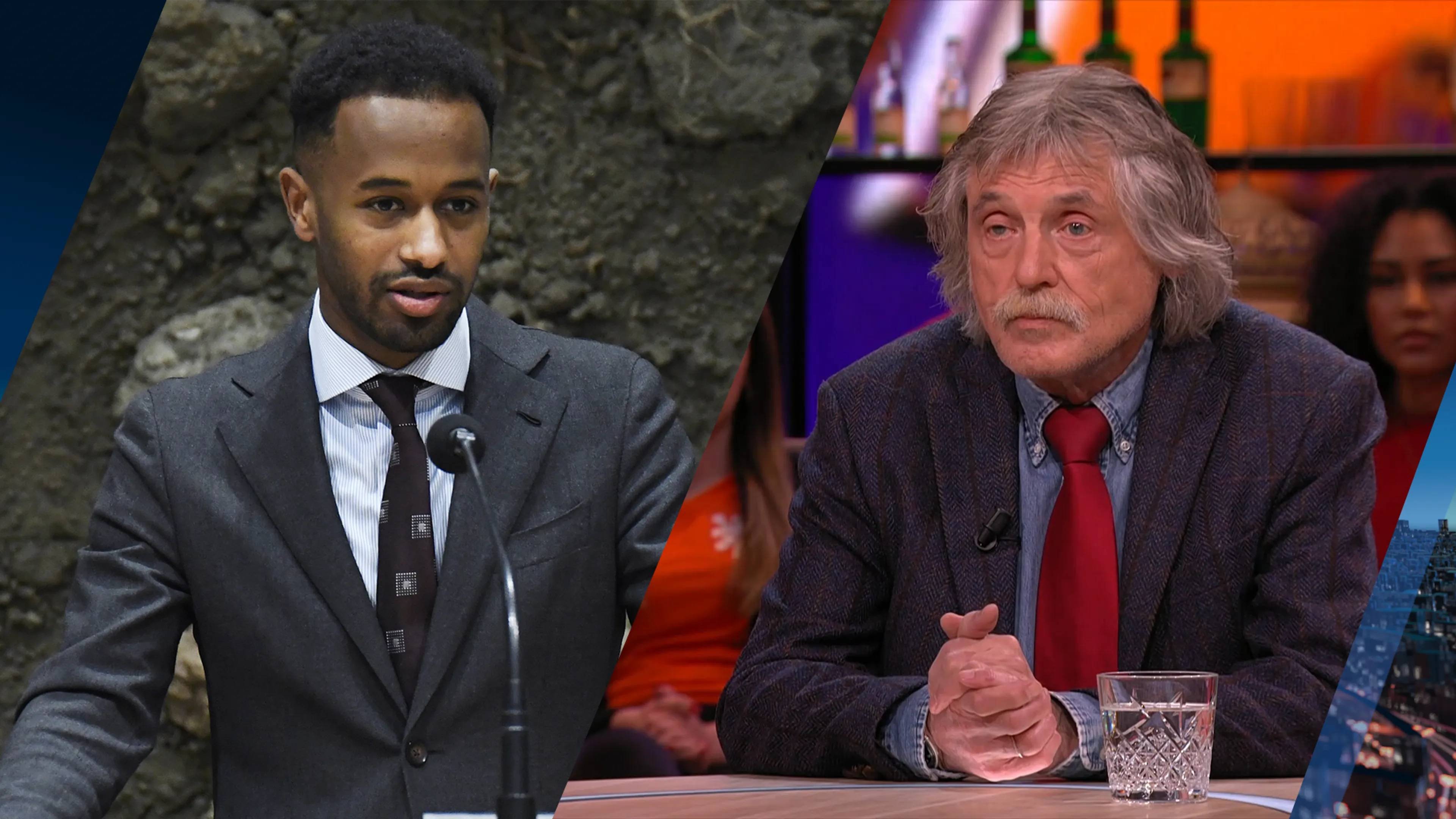 Aangifte tegen Johan Derksen om uitspraak over Kamerlid De Hoop