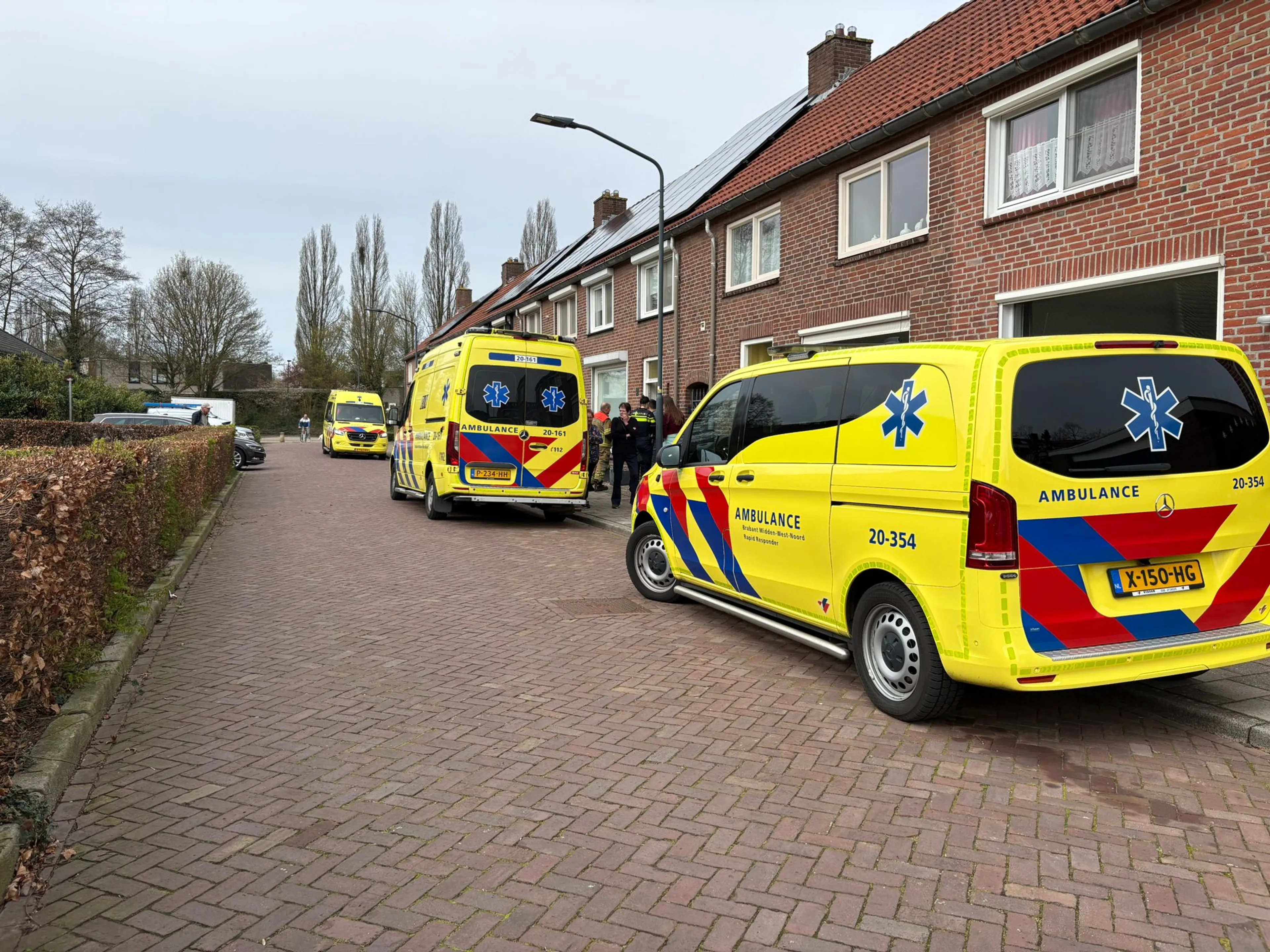 Meerdere gewonden bij ongeluk met gasfles bij middelbare school in Oosterhout