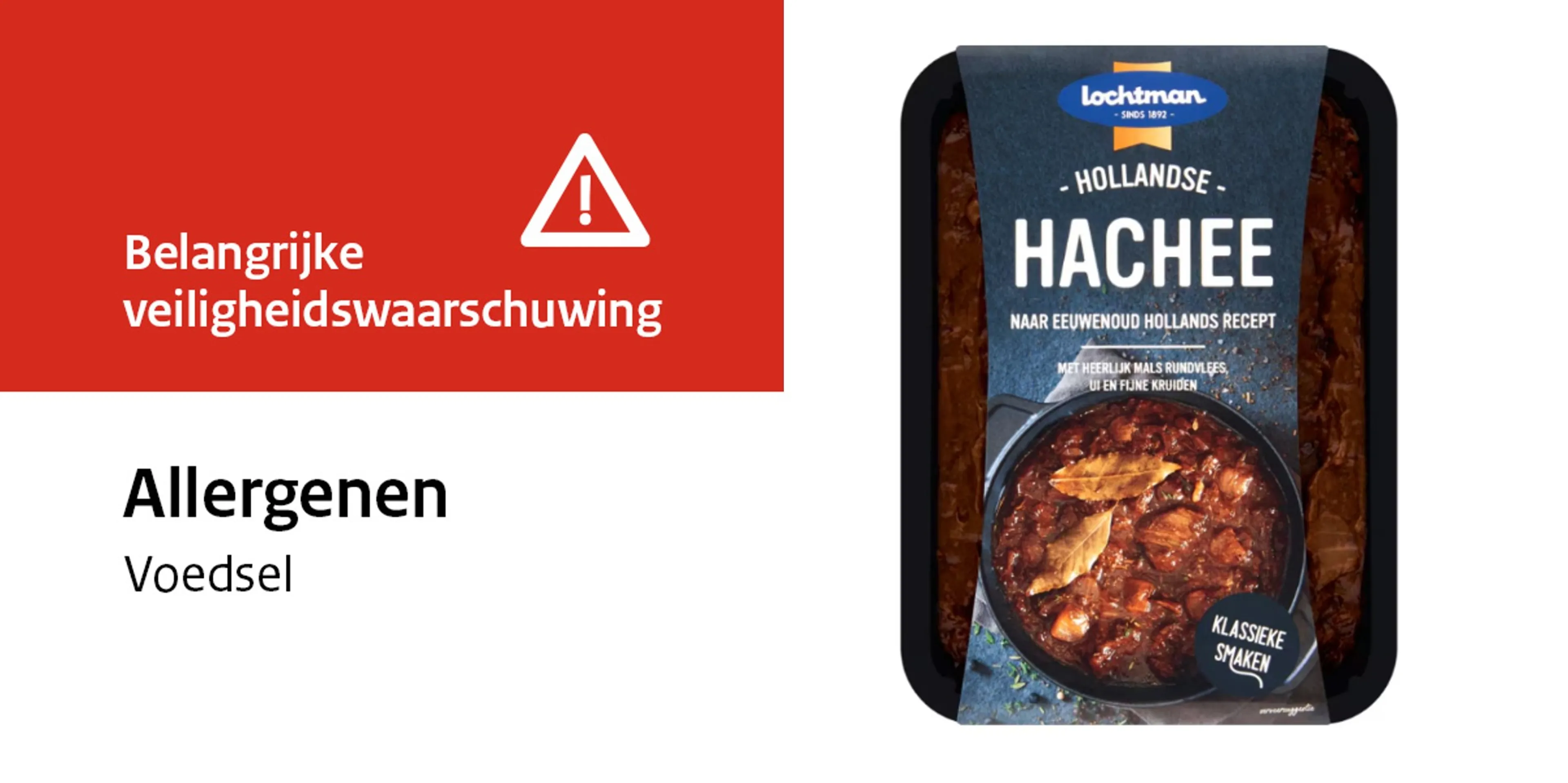 Jumbo roept Hollandse Hachee terug: verpakking bevat Hongaarse Goulash