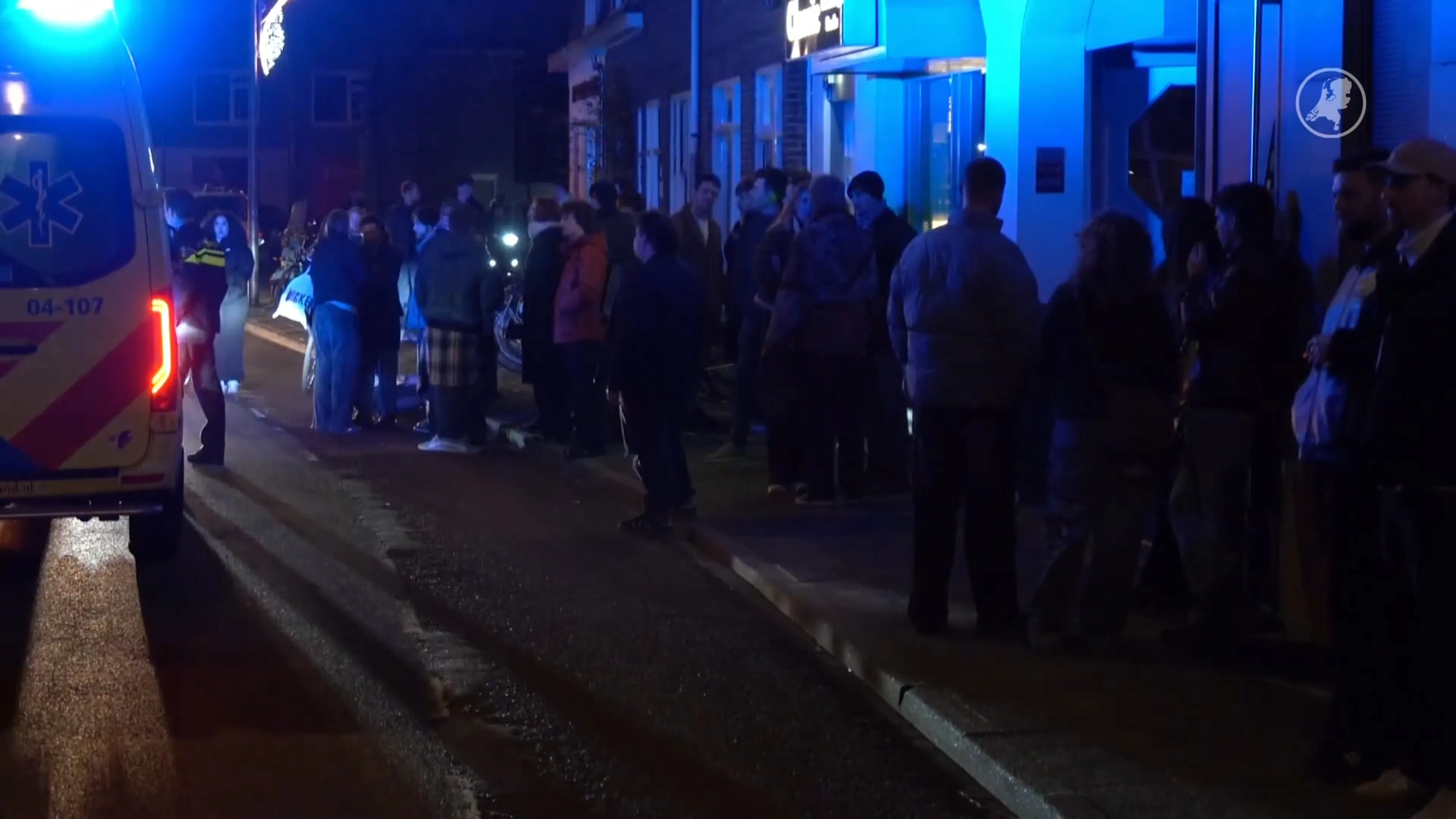 Balkon stort in tijdens studentenfeest Zwolle