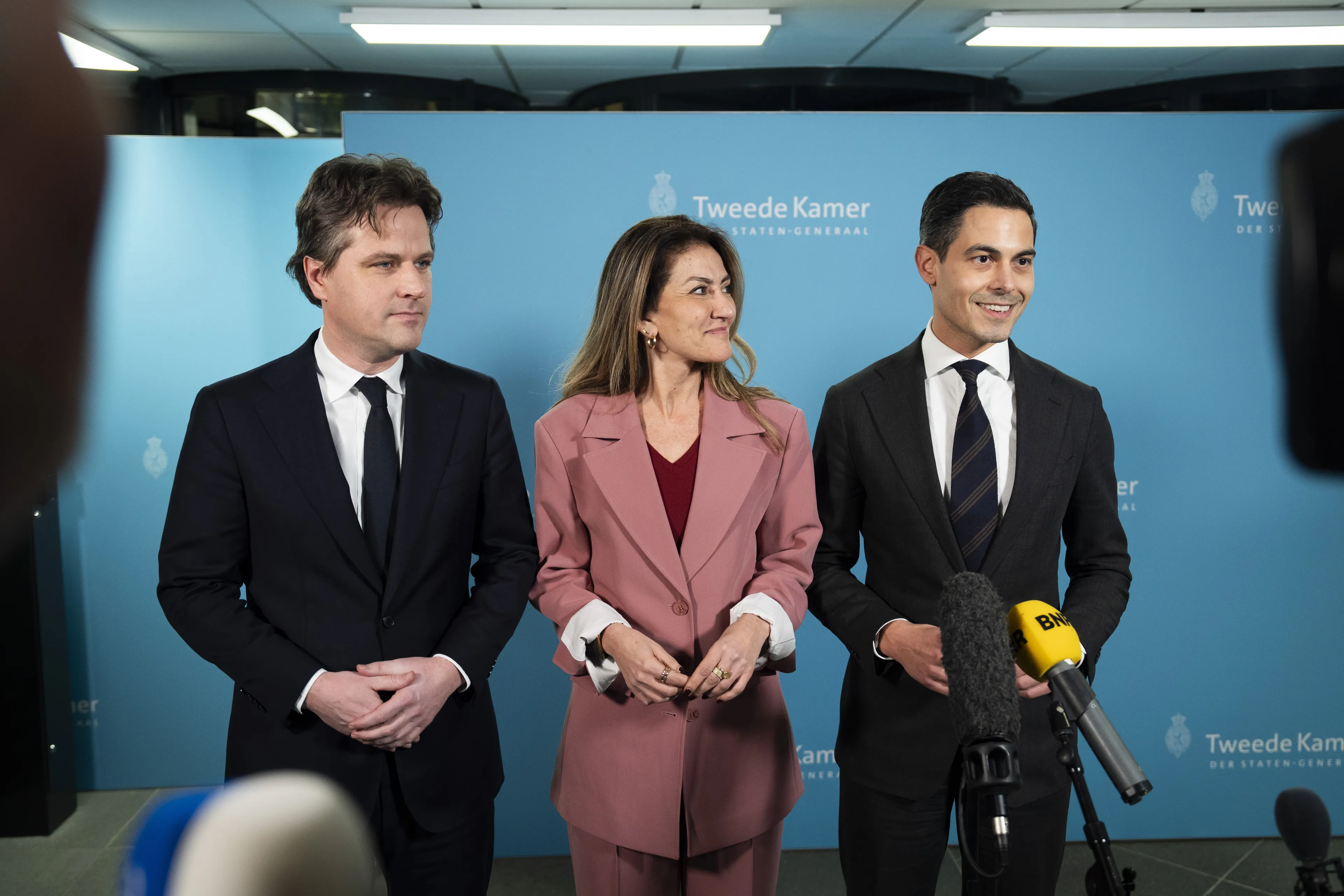 Fracties D66, VVD en CDA stemmen in met coalitieakkoord