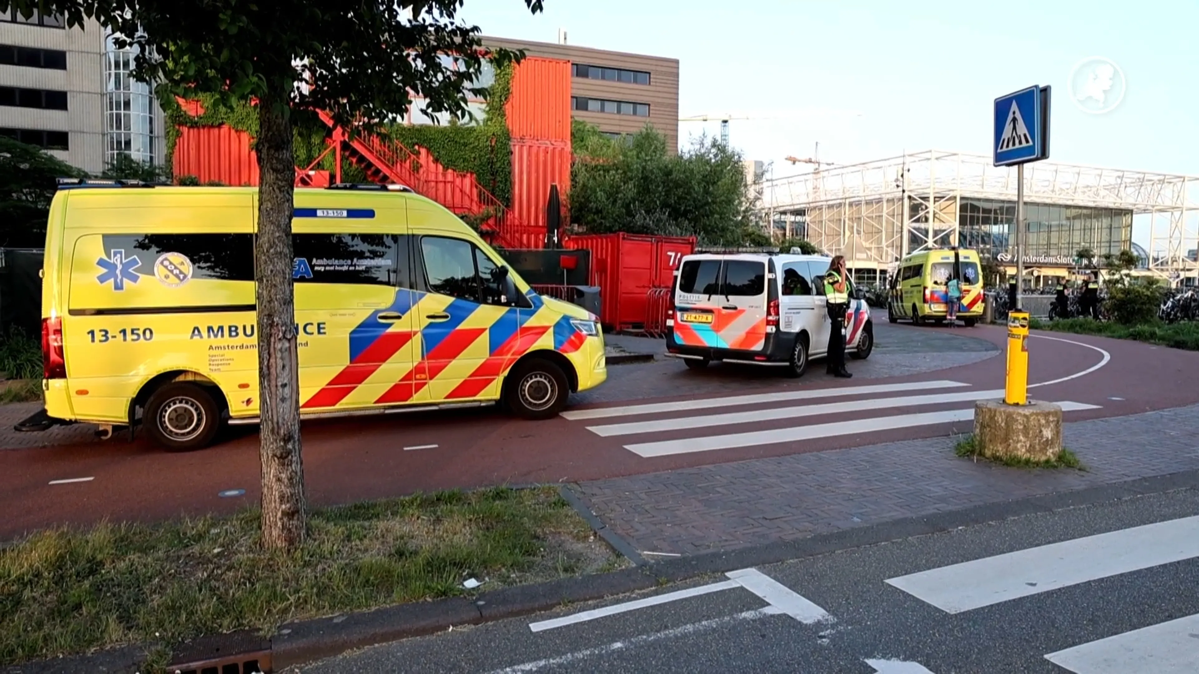 Drie gewonden bij steekpartij Amsterdam Sloterdijk
