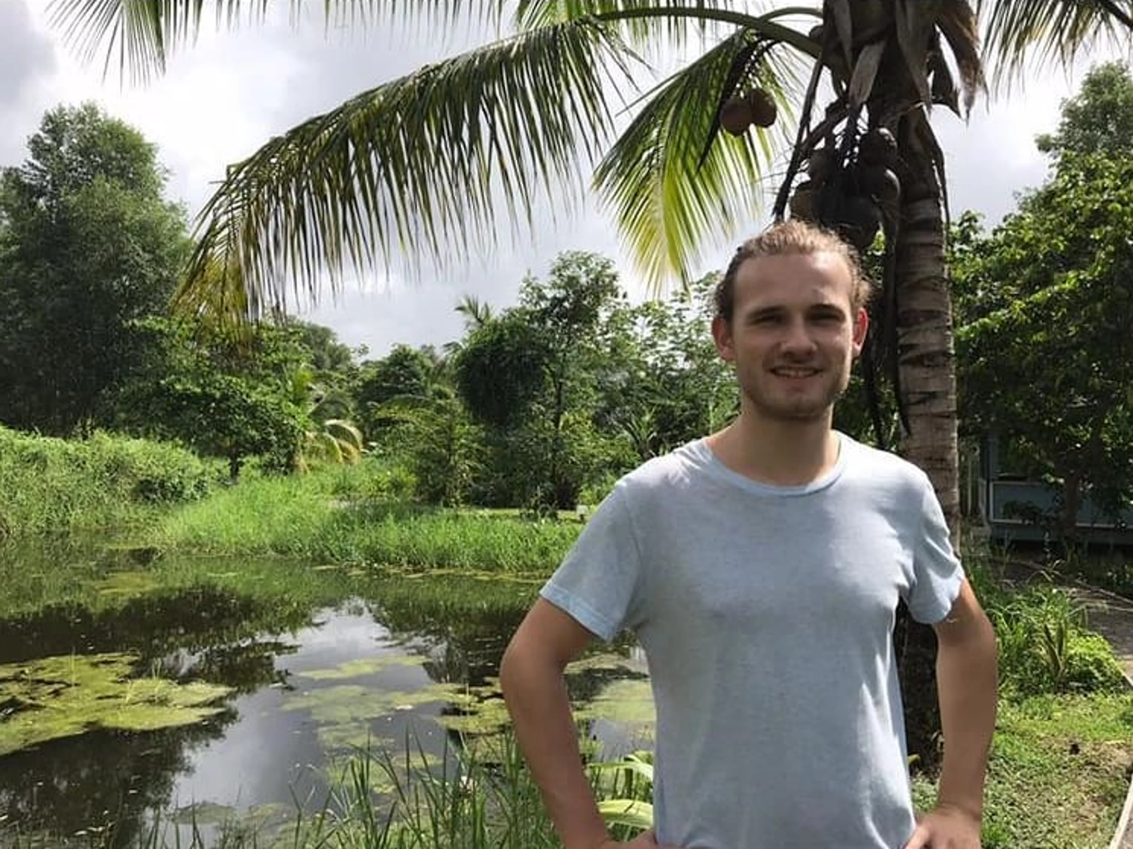 Zoektocht bij Georgische rivier, nog altijd geen spoor van vermiste Siem Wigger (23)