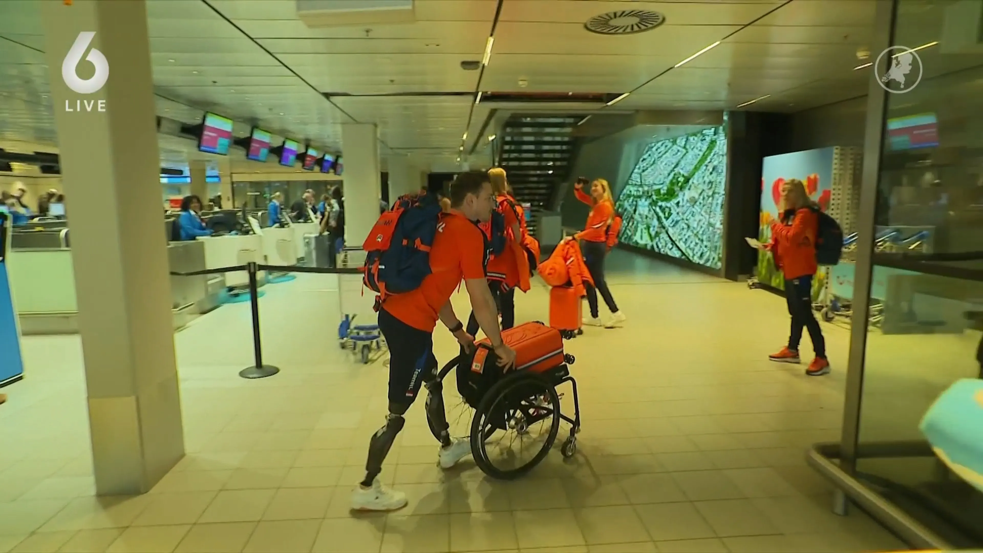 Eerste paralympische sporters onderweg naar Spelen in Italië