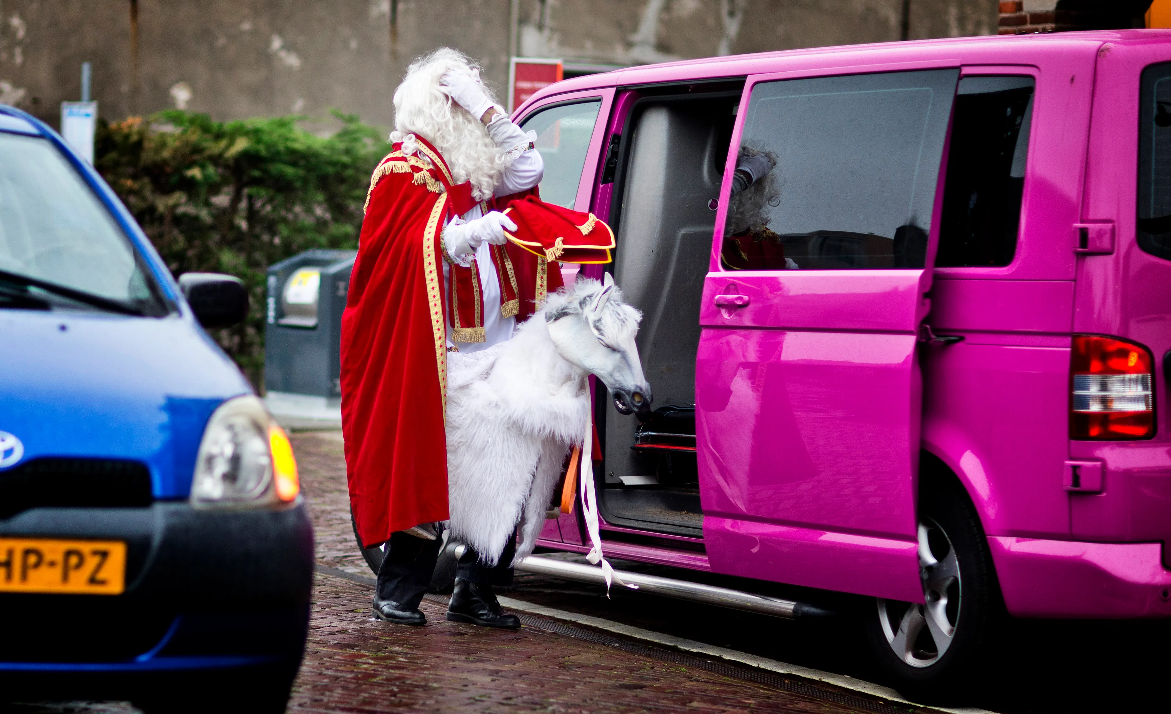 Sint opgepast! Het wordt glad tijdens pakjesavond