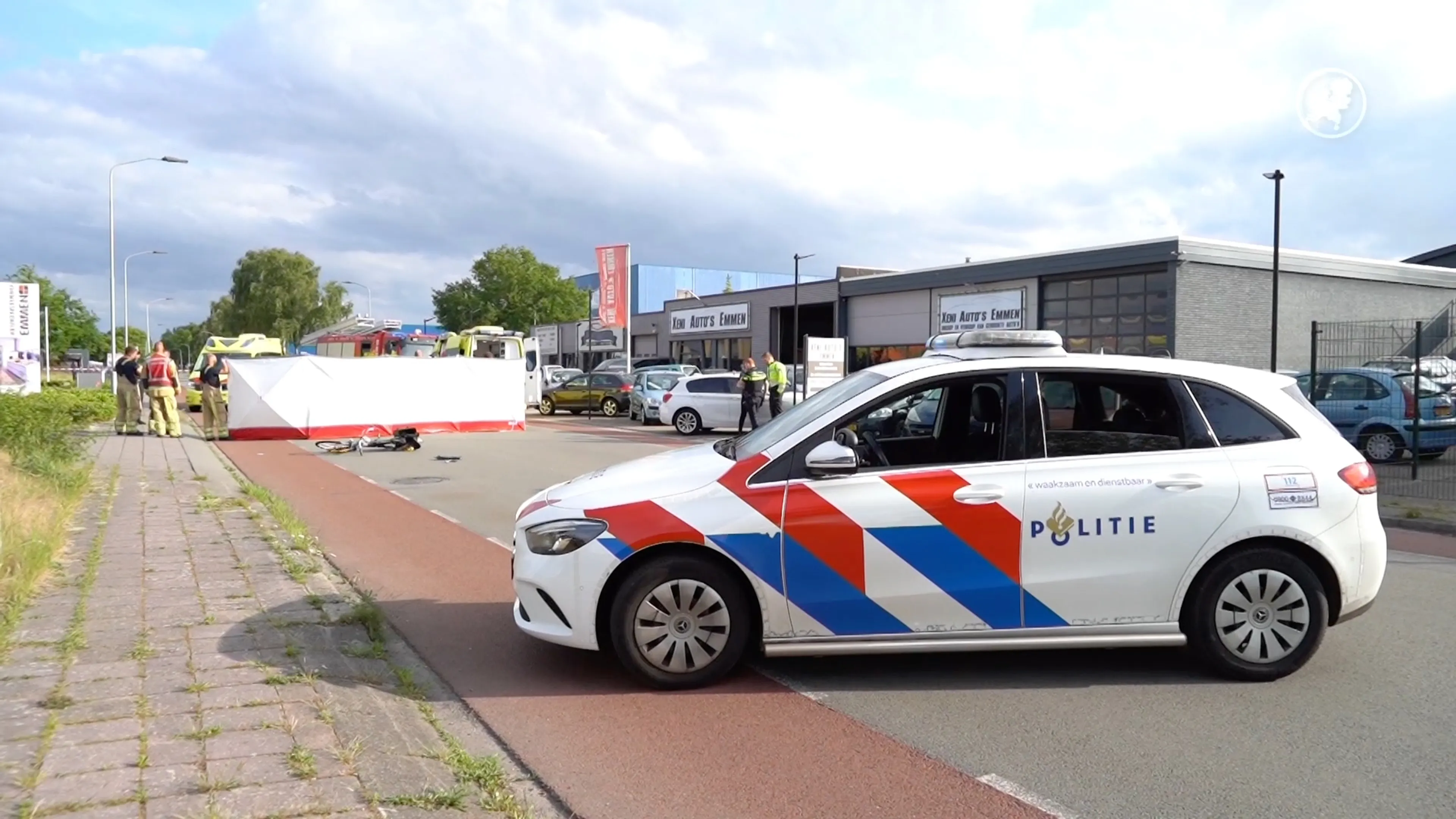 71-jarige fietser overleden door aanrijding in Emmen
