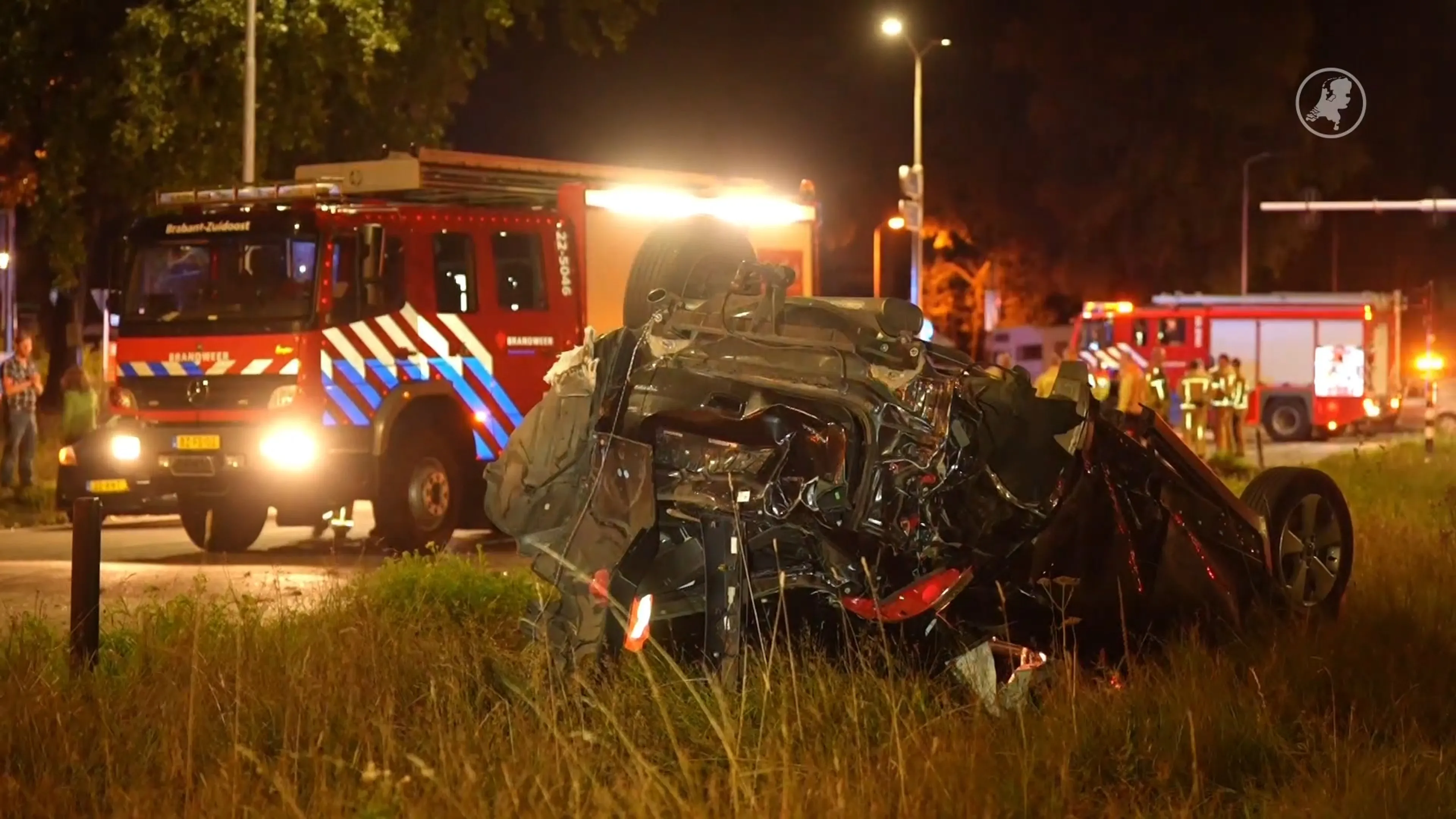 Drankrijder opgepakt na ongeval en vluchtpoging in Eindhoven