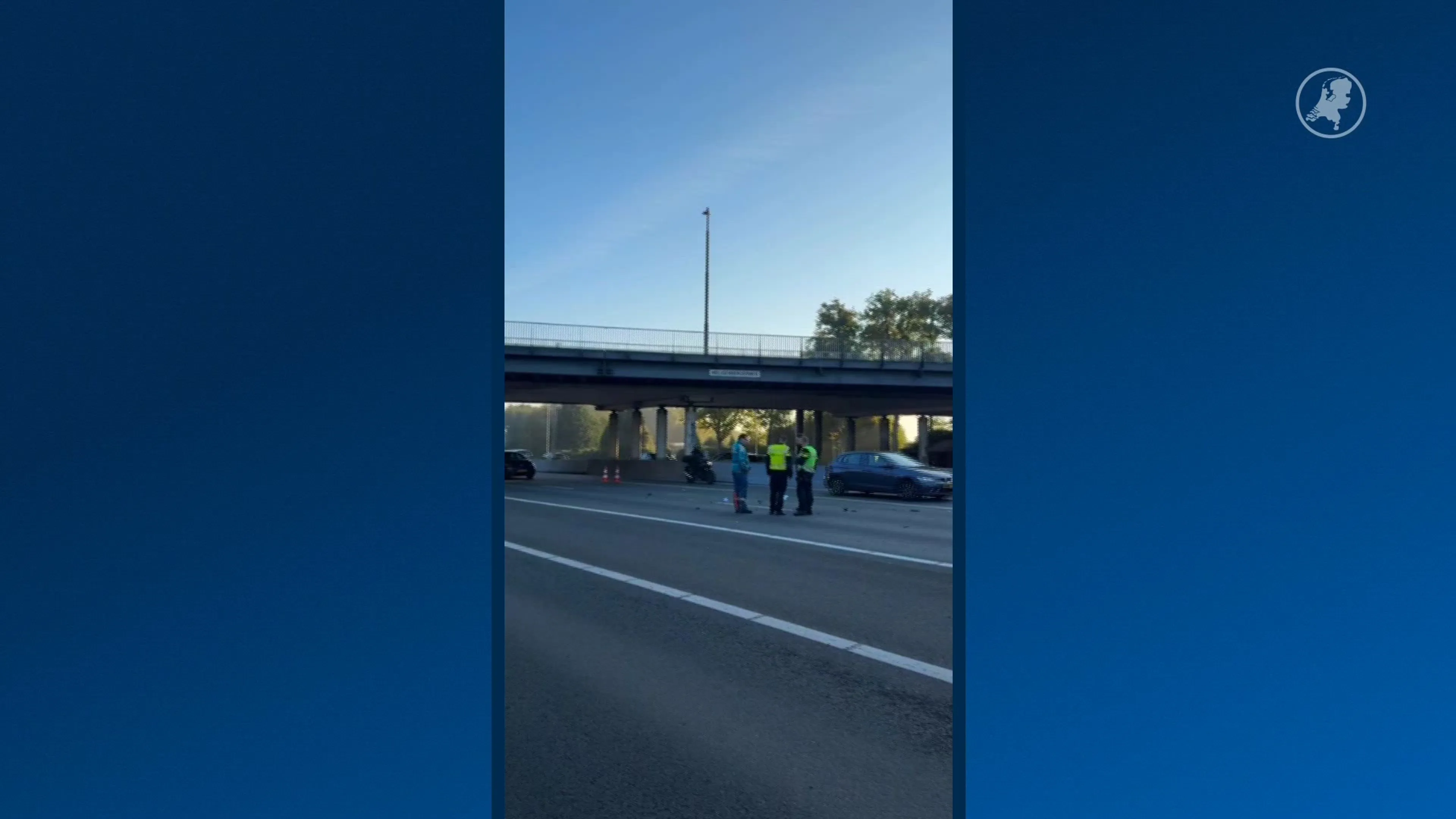 Ernstig ongeluk op A28 ter hoogte van Leusden