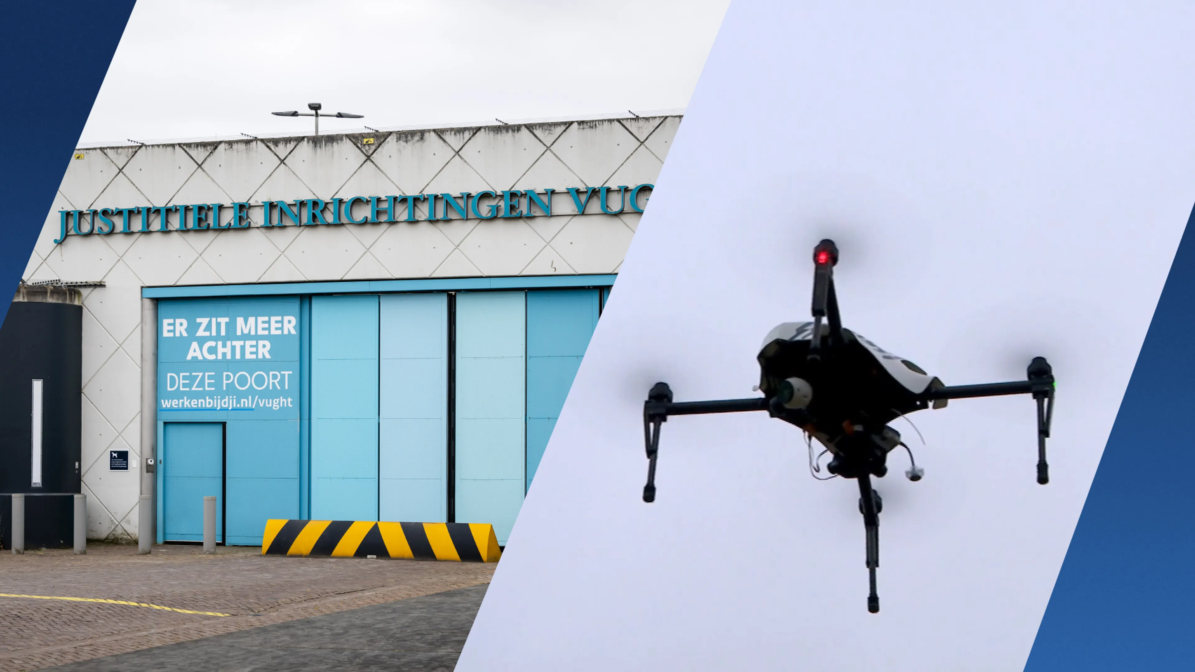 Zwaar beveiligde gevangenissen mogen straks zelf drones neerhalen