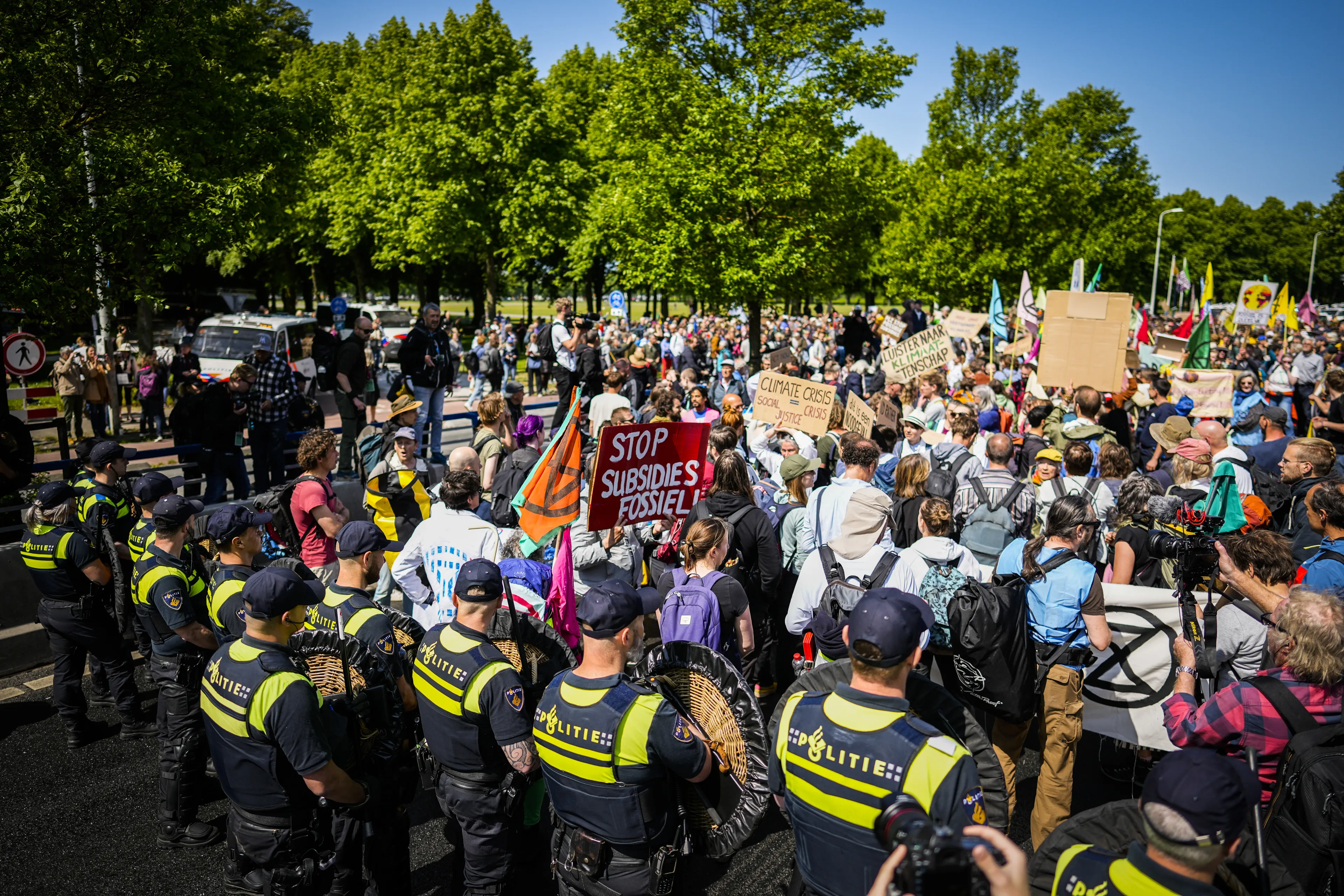 Bonden: politie gefrustreerd omdat activisten A12 niet worden vervolgd