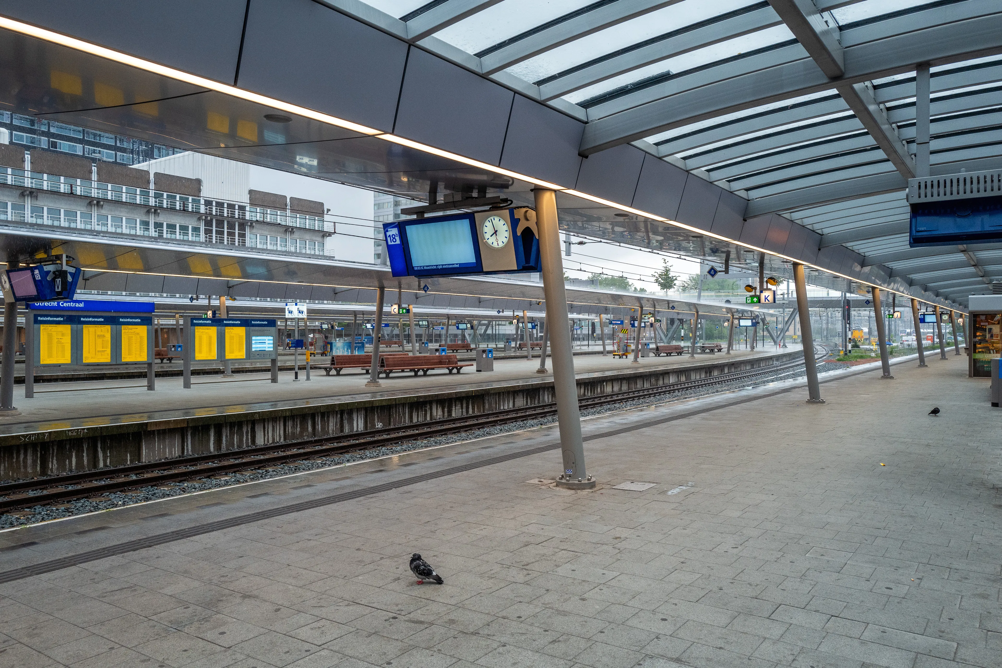 Geen treinen in Limburg en groot deel Noord-Brabant door staking ProRail