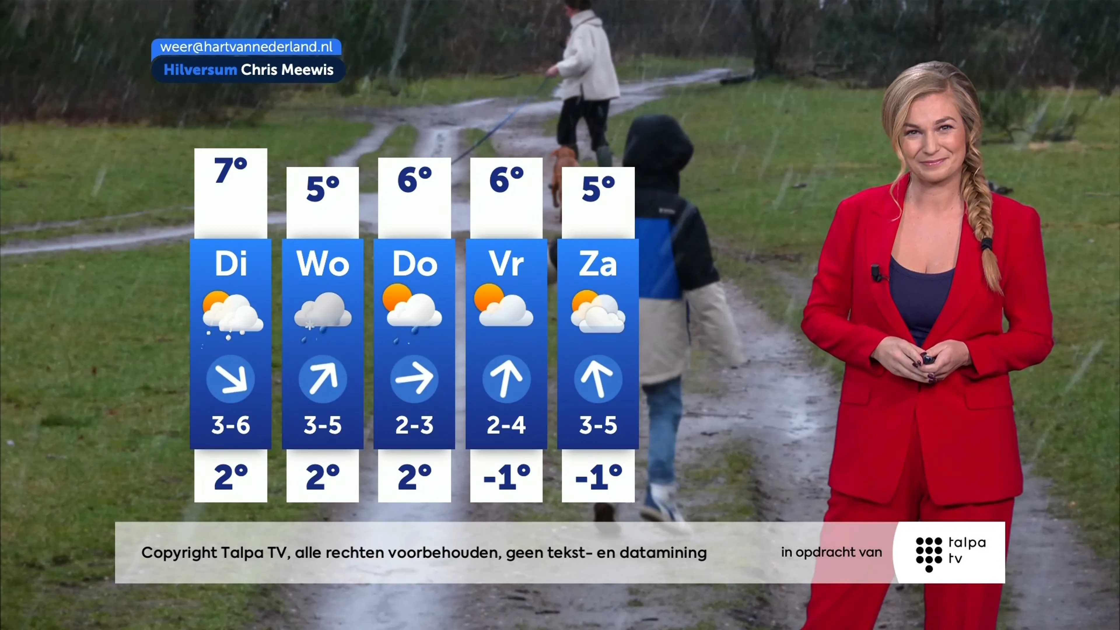 Weerbericht maandag 17 november