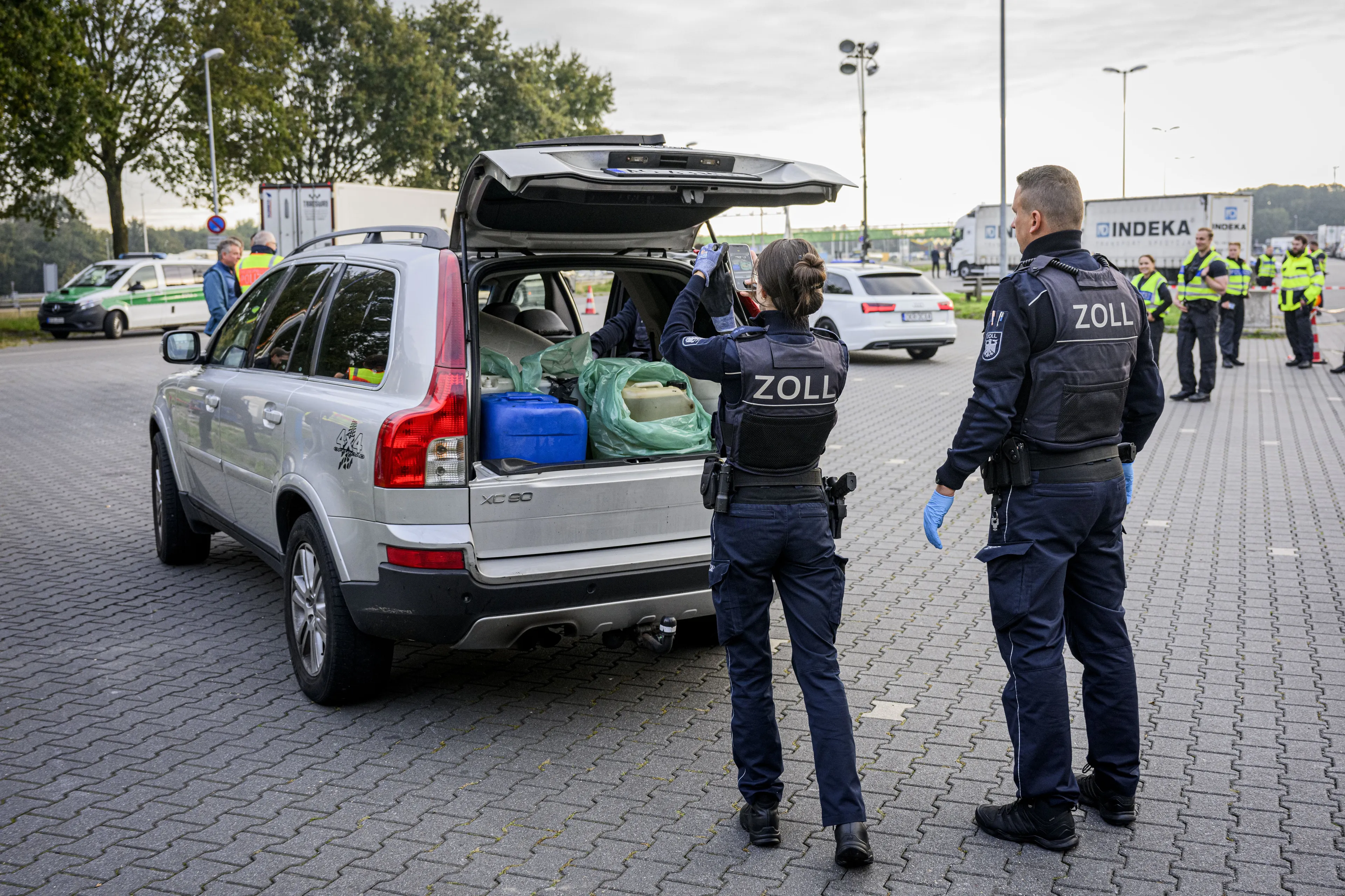 Nederlanders die over de grens moeten niet onder indruk van Duitse grenscontrole