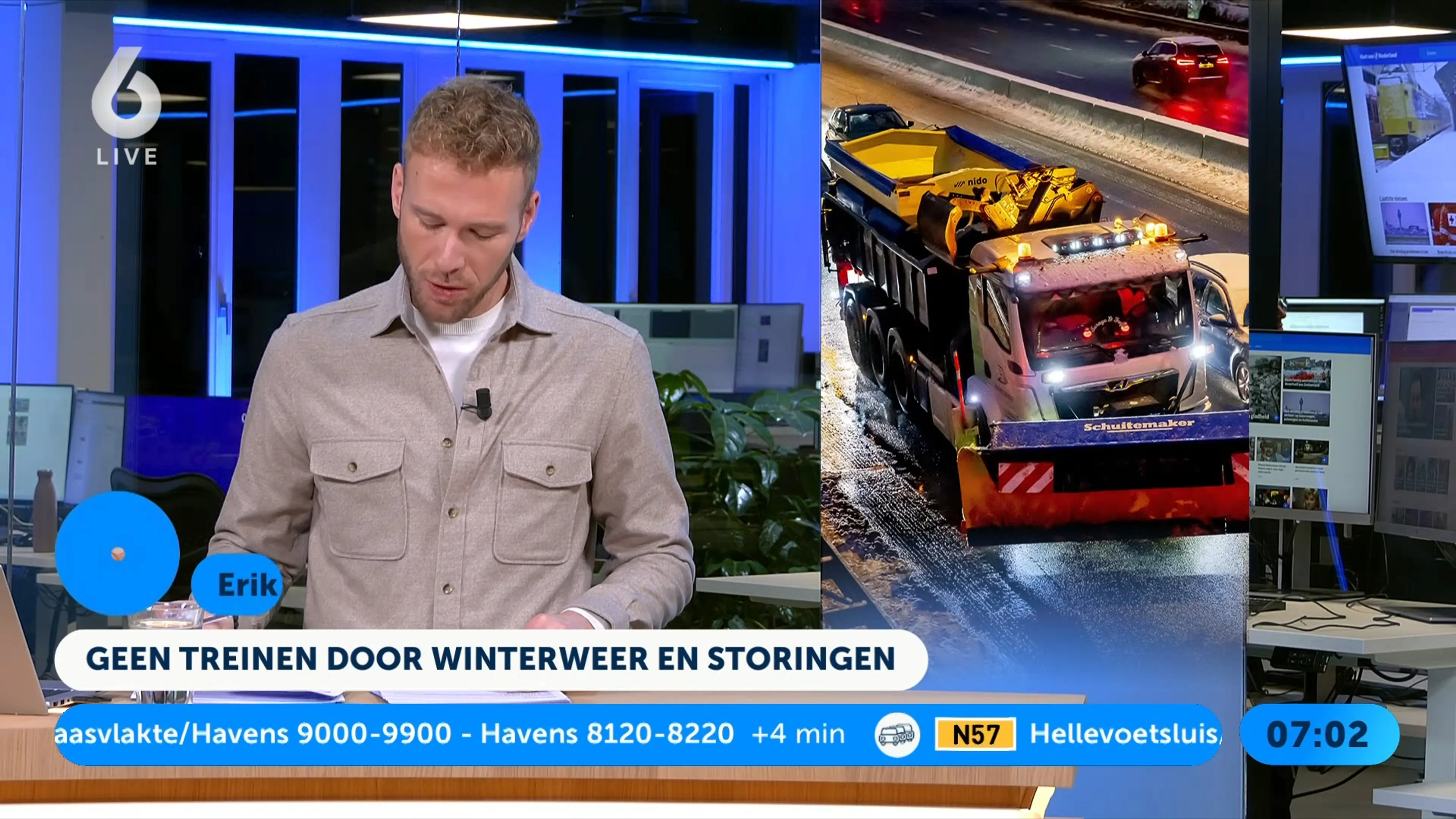 Geen NS-treinverkeer mogelijk door winterweer en IT-storing