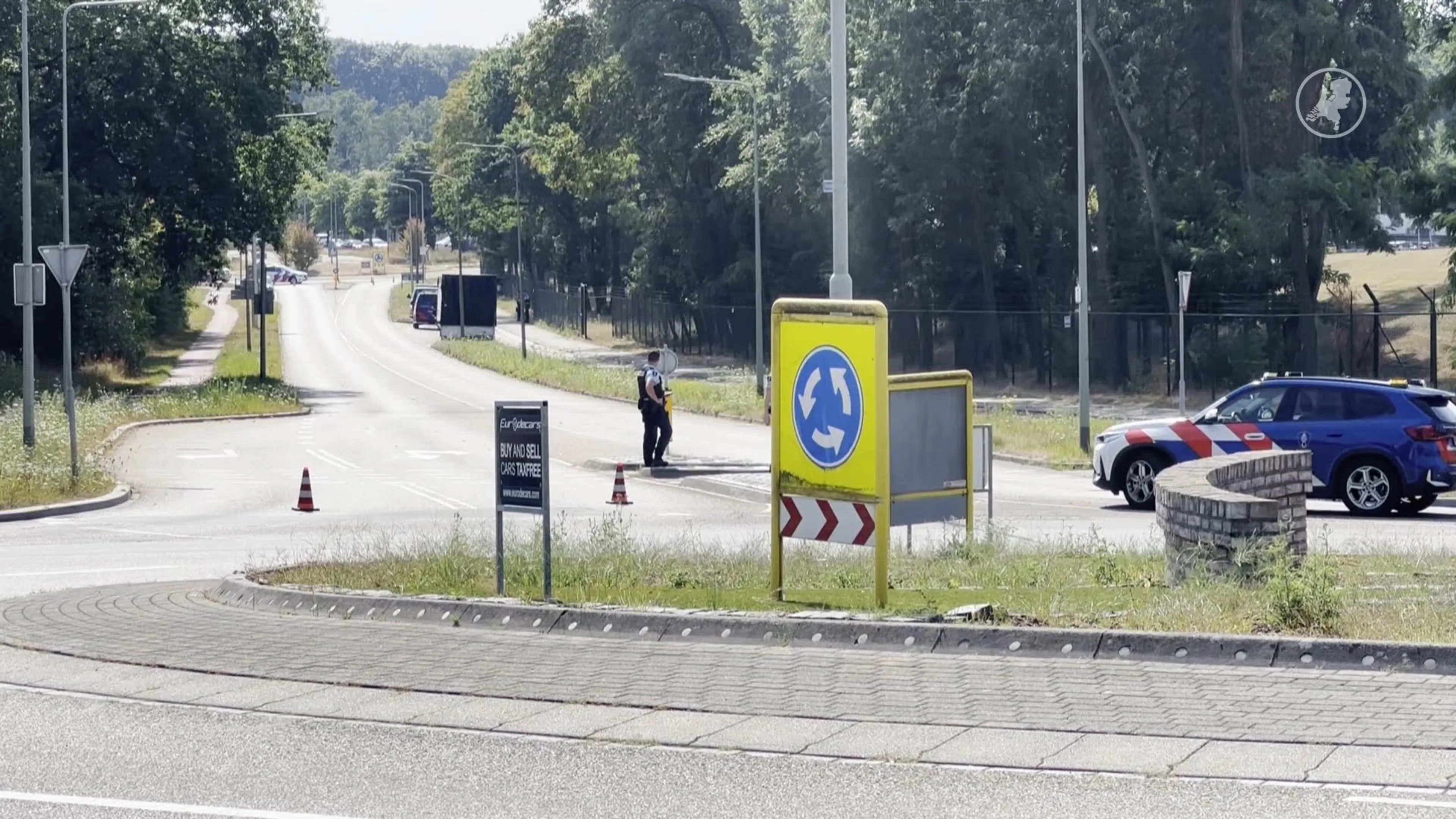 EOD doet onderzoek na verdachte situatie bij NAVO-terrein in Brunssum