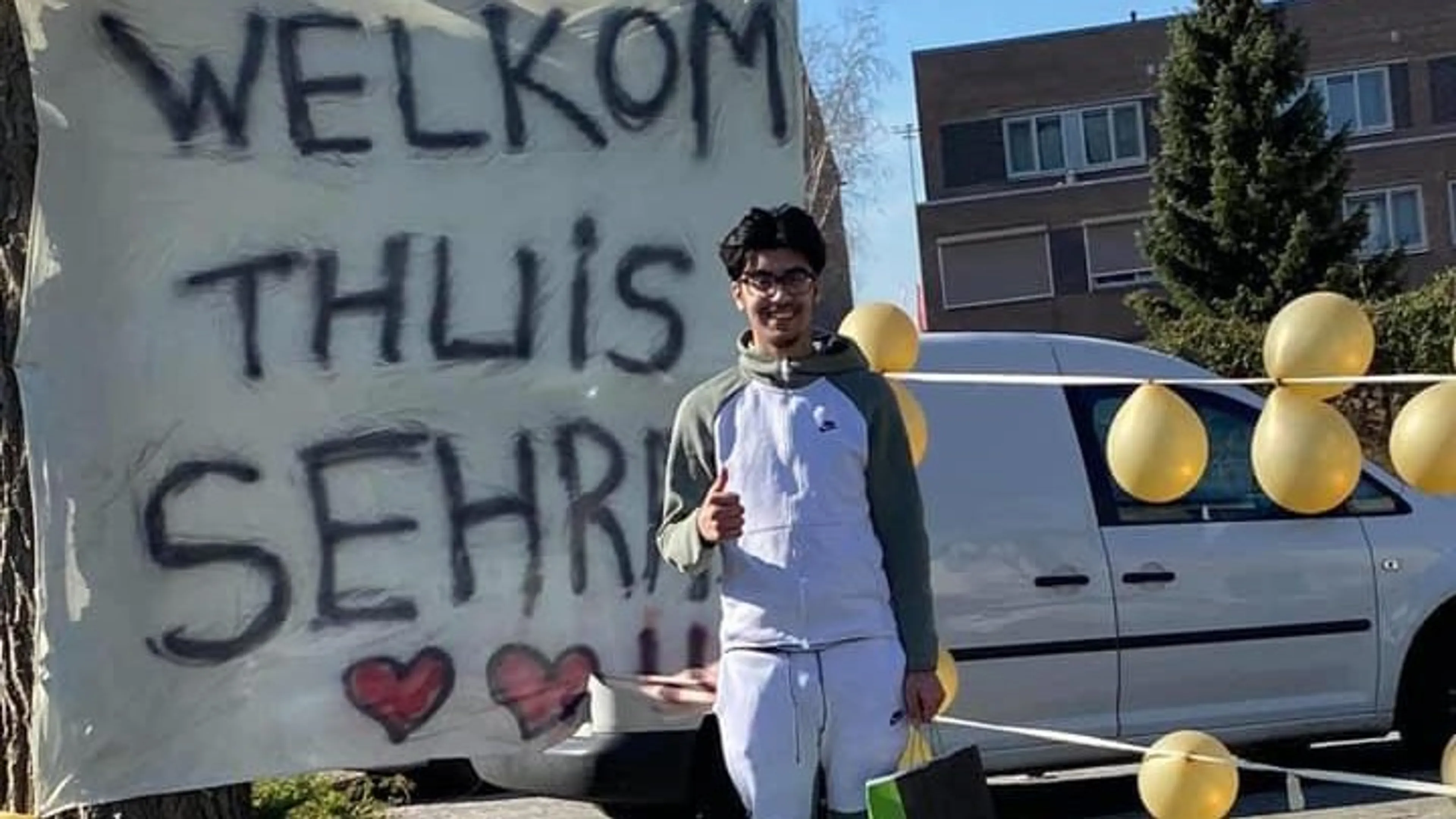 Coronapatiënt Sehraz (16) weer thuis nadat hij in coma lag op IC