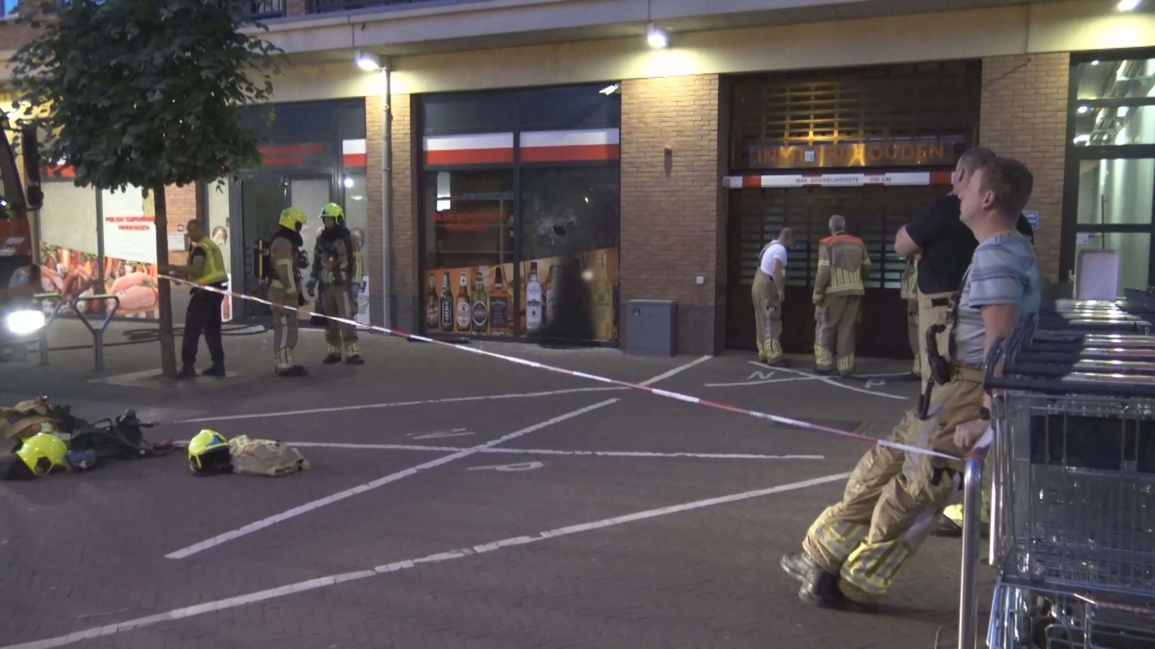 Man (25) opgepakt voor brandstichting Poolse supermarkt in Panningen