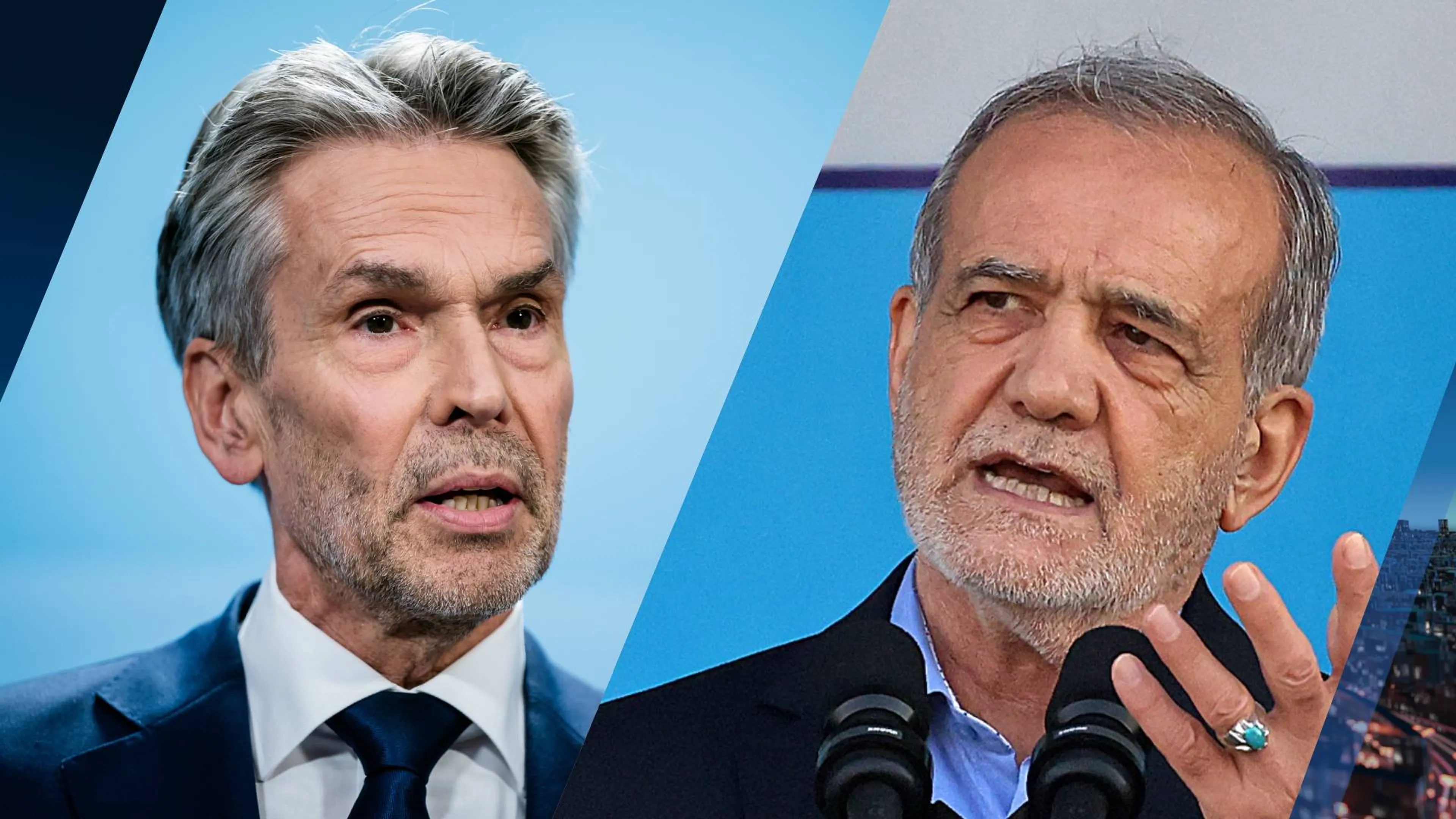 Schoof belt met president van Iran, veroordeelt aanval op Israël