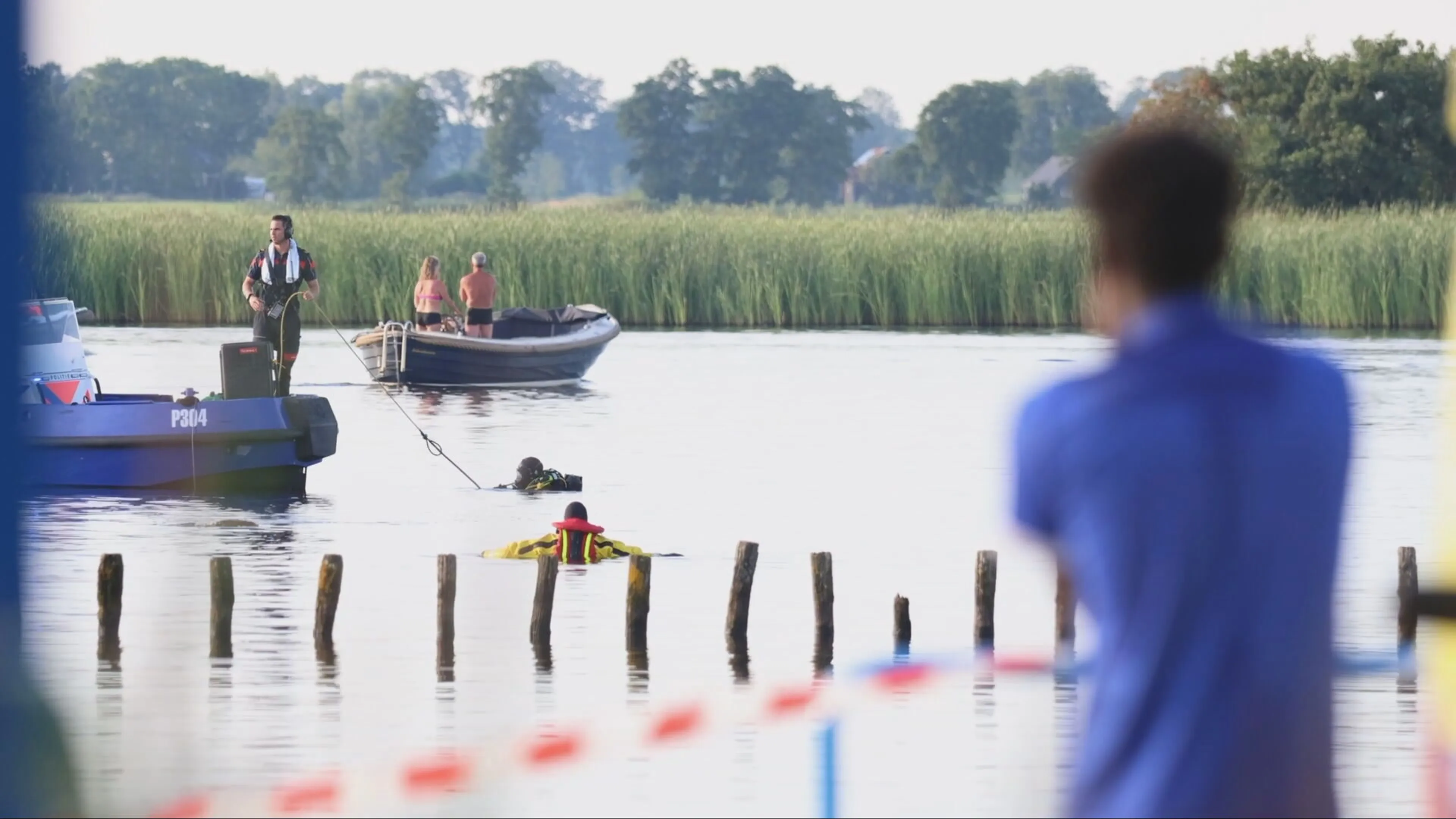 Drenkeling in kritieke toestand gevonden in water bij Smalle Ee